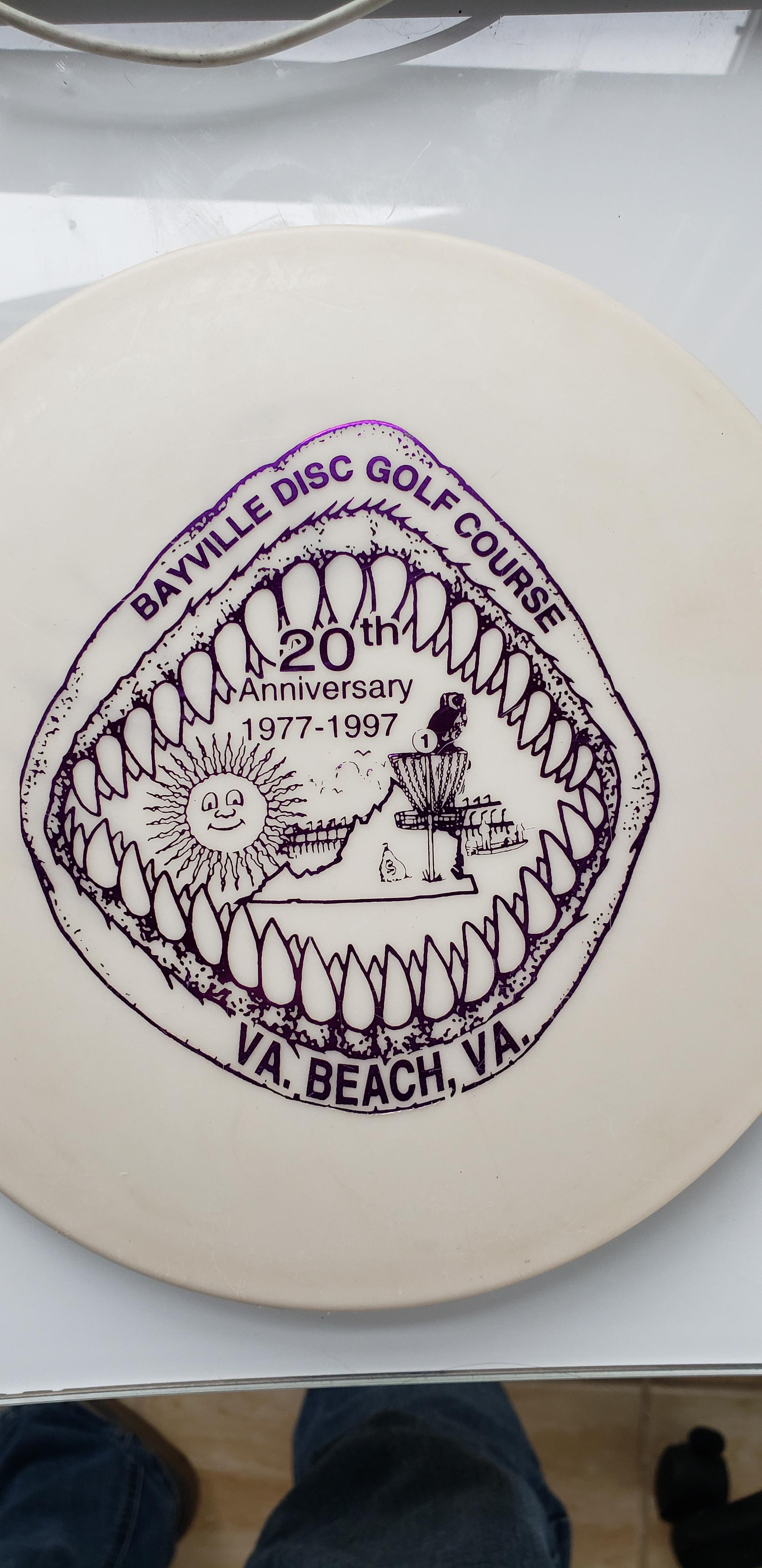 Bayville 20th Anniversary Disc Moray r/discgolf