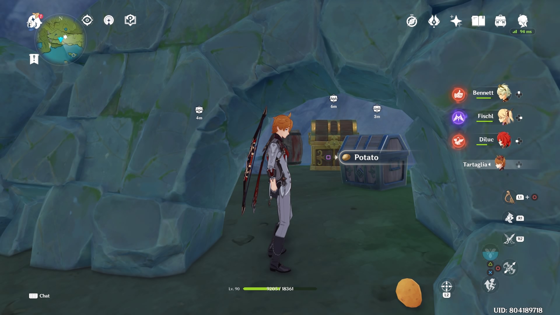 apparently, There are 2 Exquisite Chests and a Precious Chest hidden