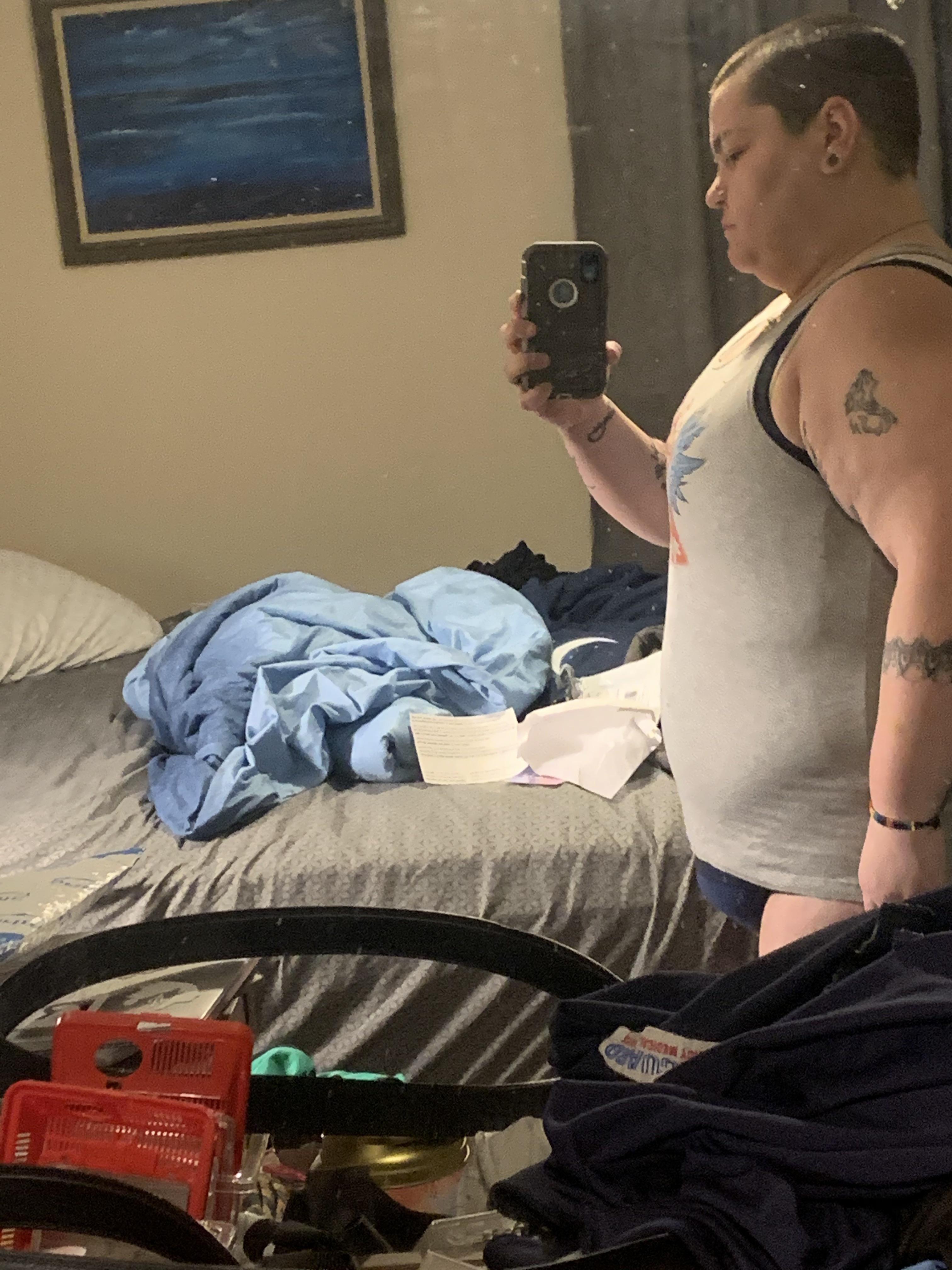 New binder might be too big. Feedback? It feels loose. Sorry for the