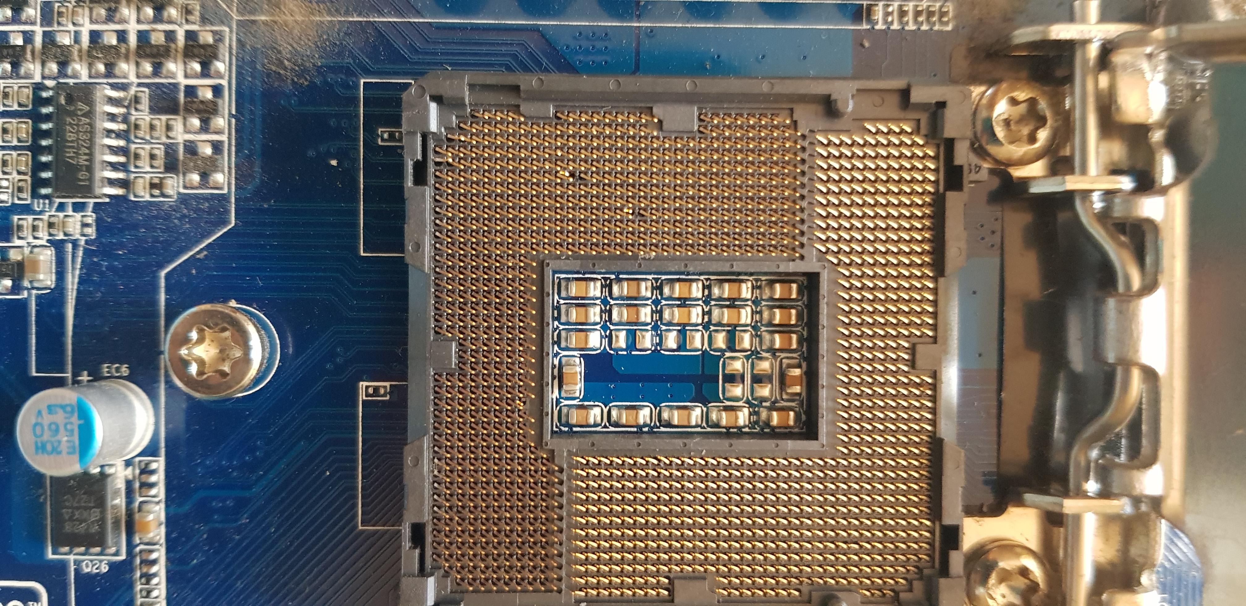 Can it damage your cpu. To put them in a socket with bent pins. And can