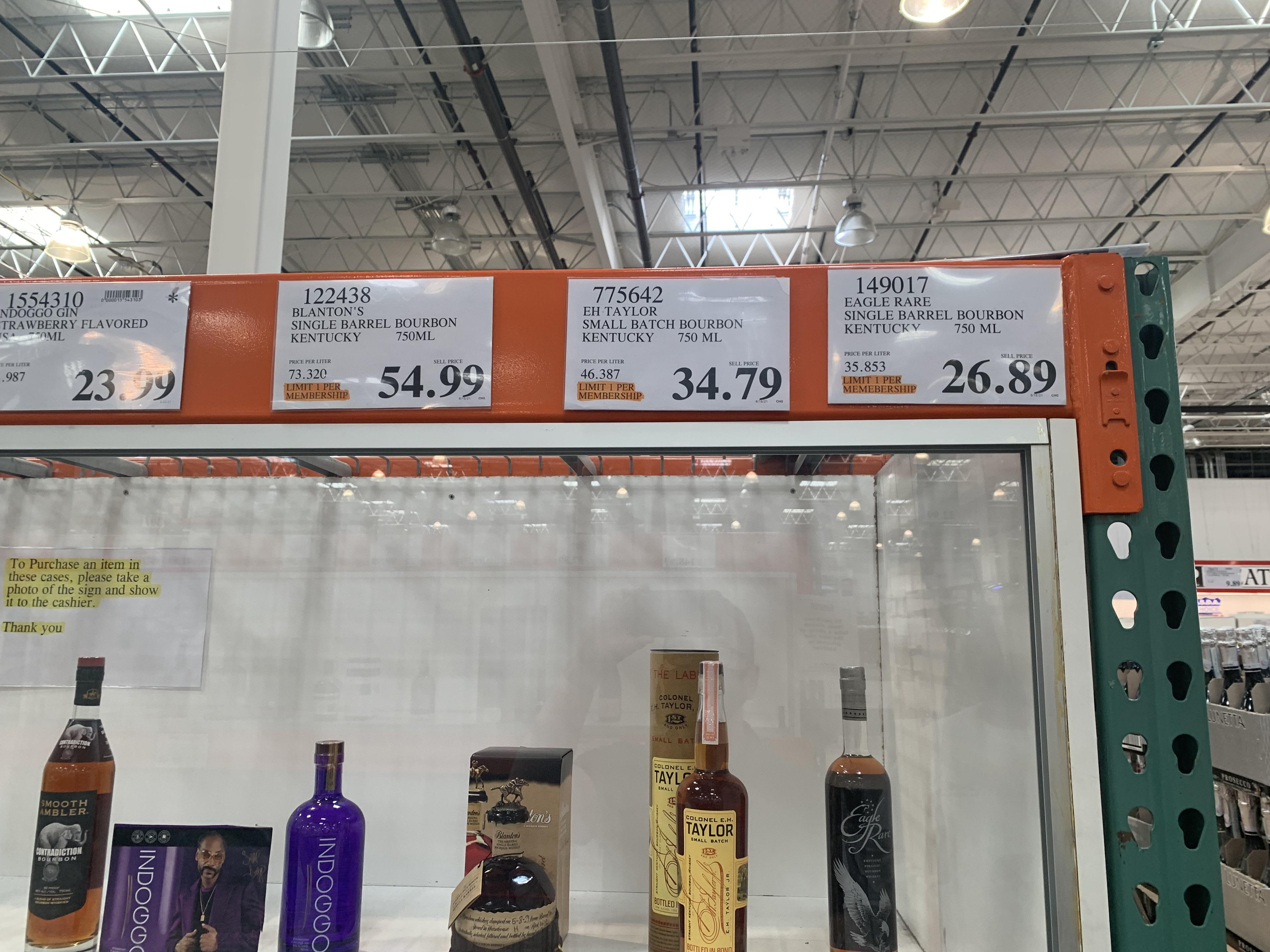 Costco BT Drop Today 6/15 r/dcwhisky