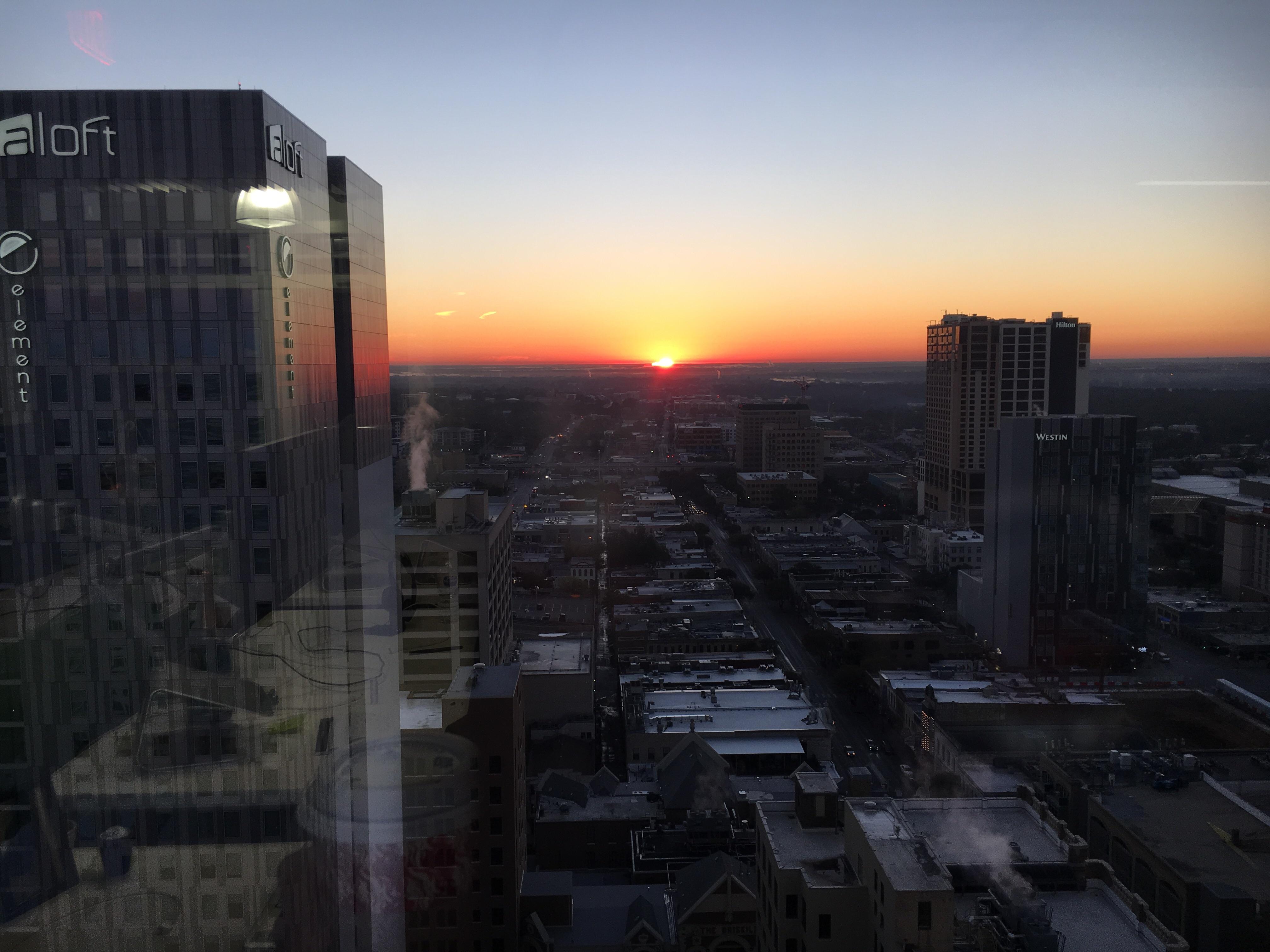 Sunrise downtown r/Austin
