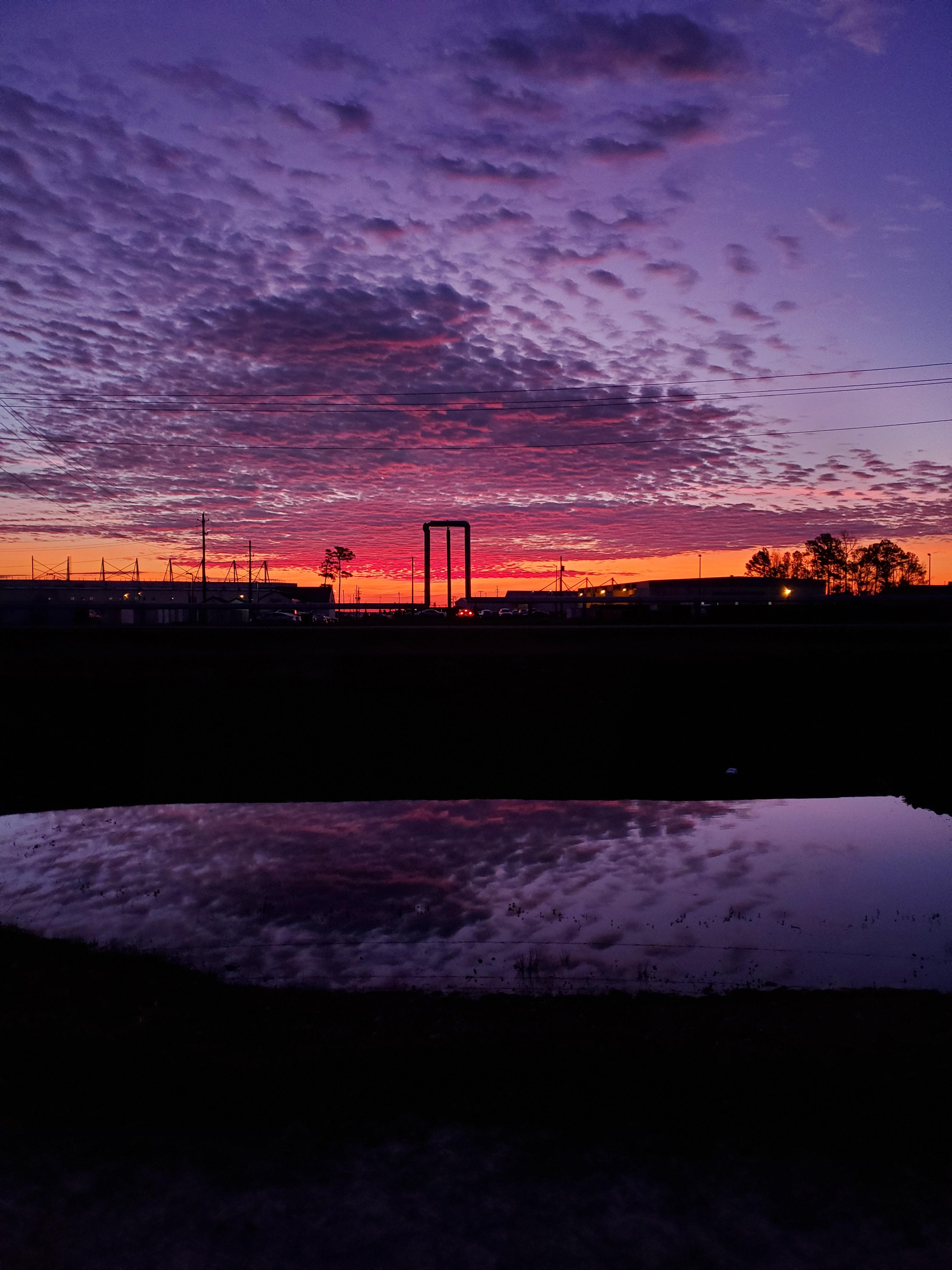 [OC] Beautiful morning sky in North Carolina r/SkyPorn