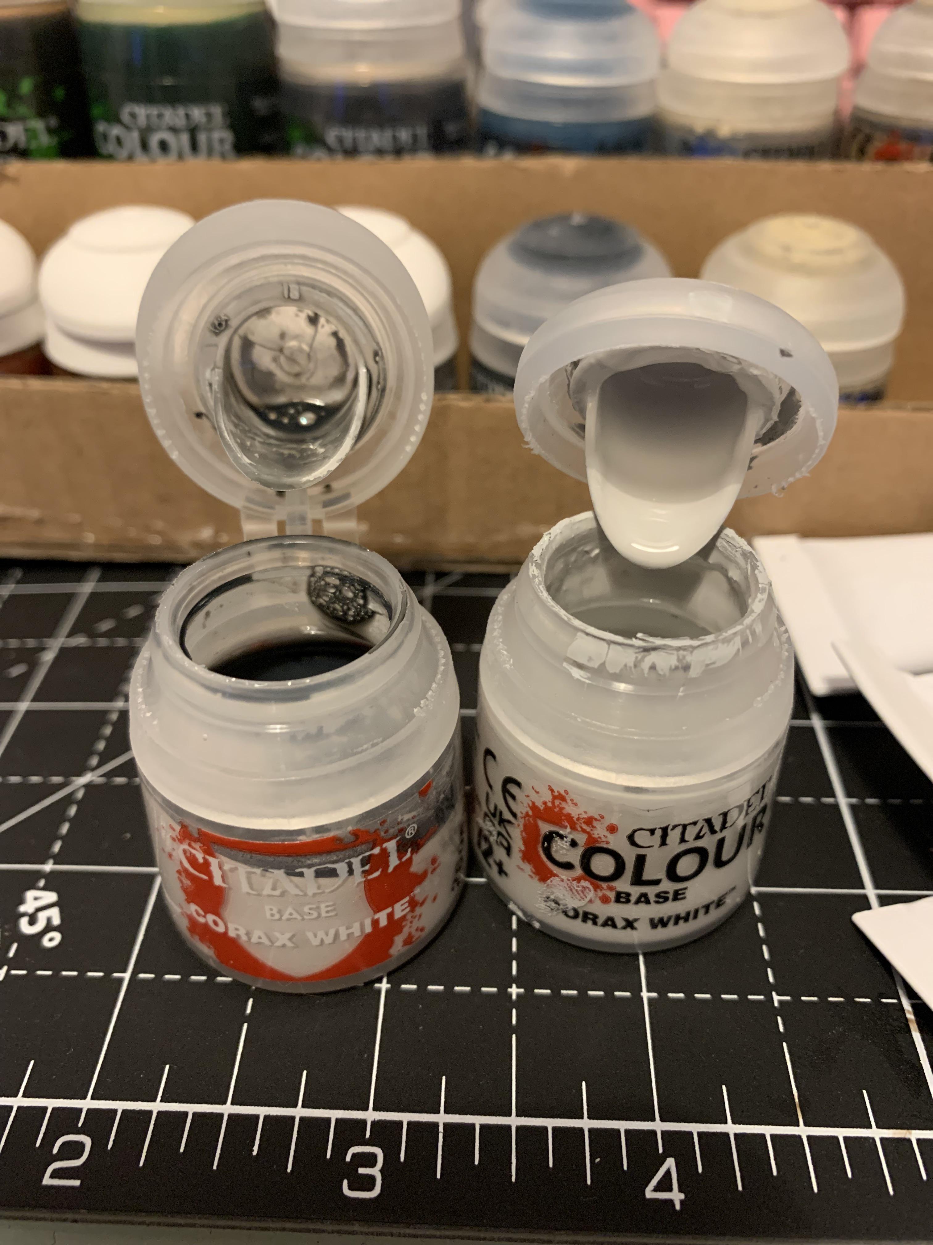 Confused Corax White base paint? r/minipainting