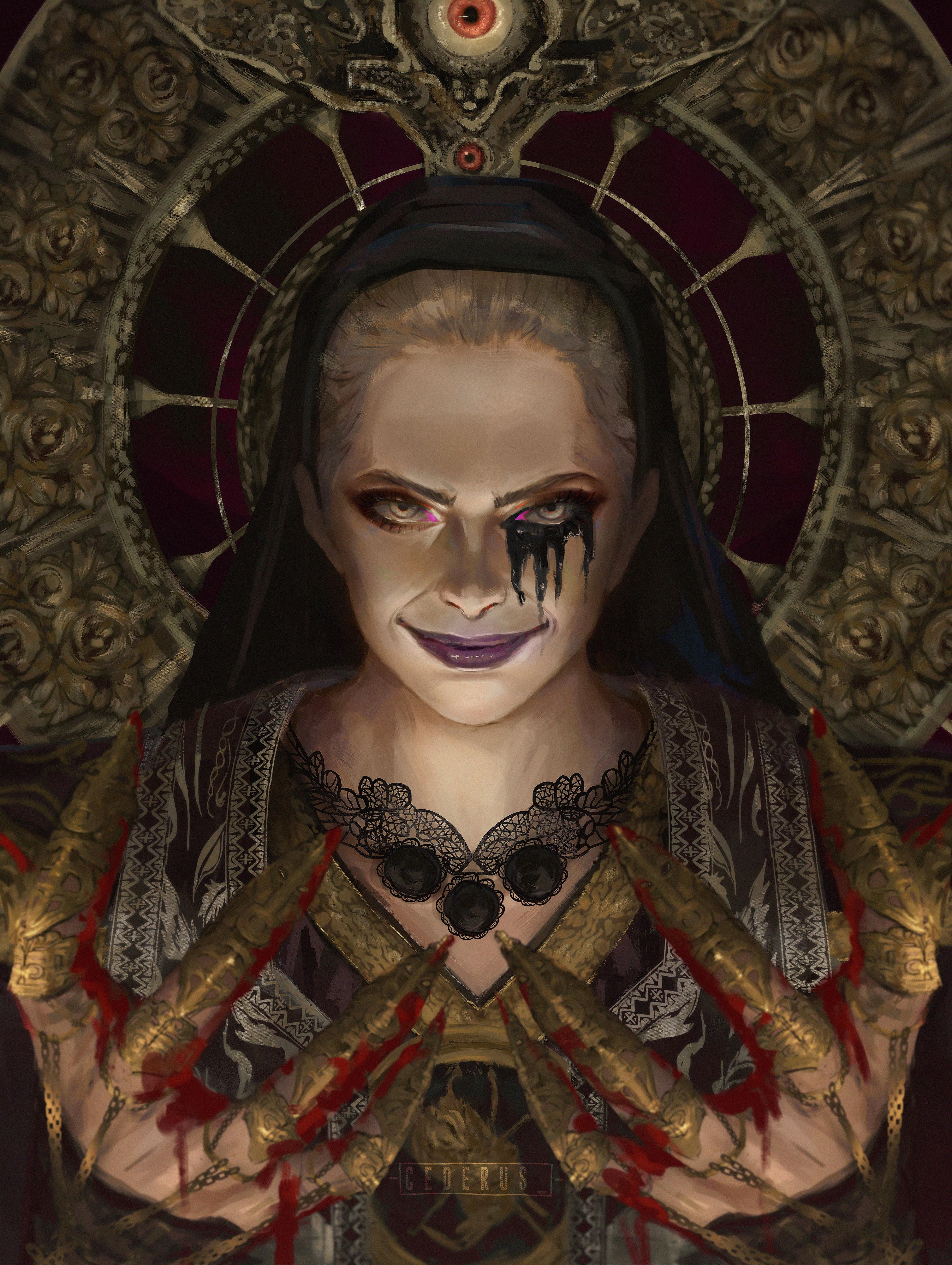 Mother Miranda fanart by cederus_ r/residentevil