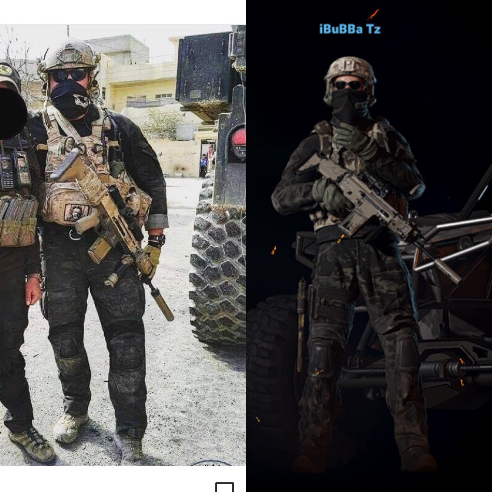 I like to make my player look like real life spec ops guys. r/Wildlands