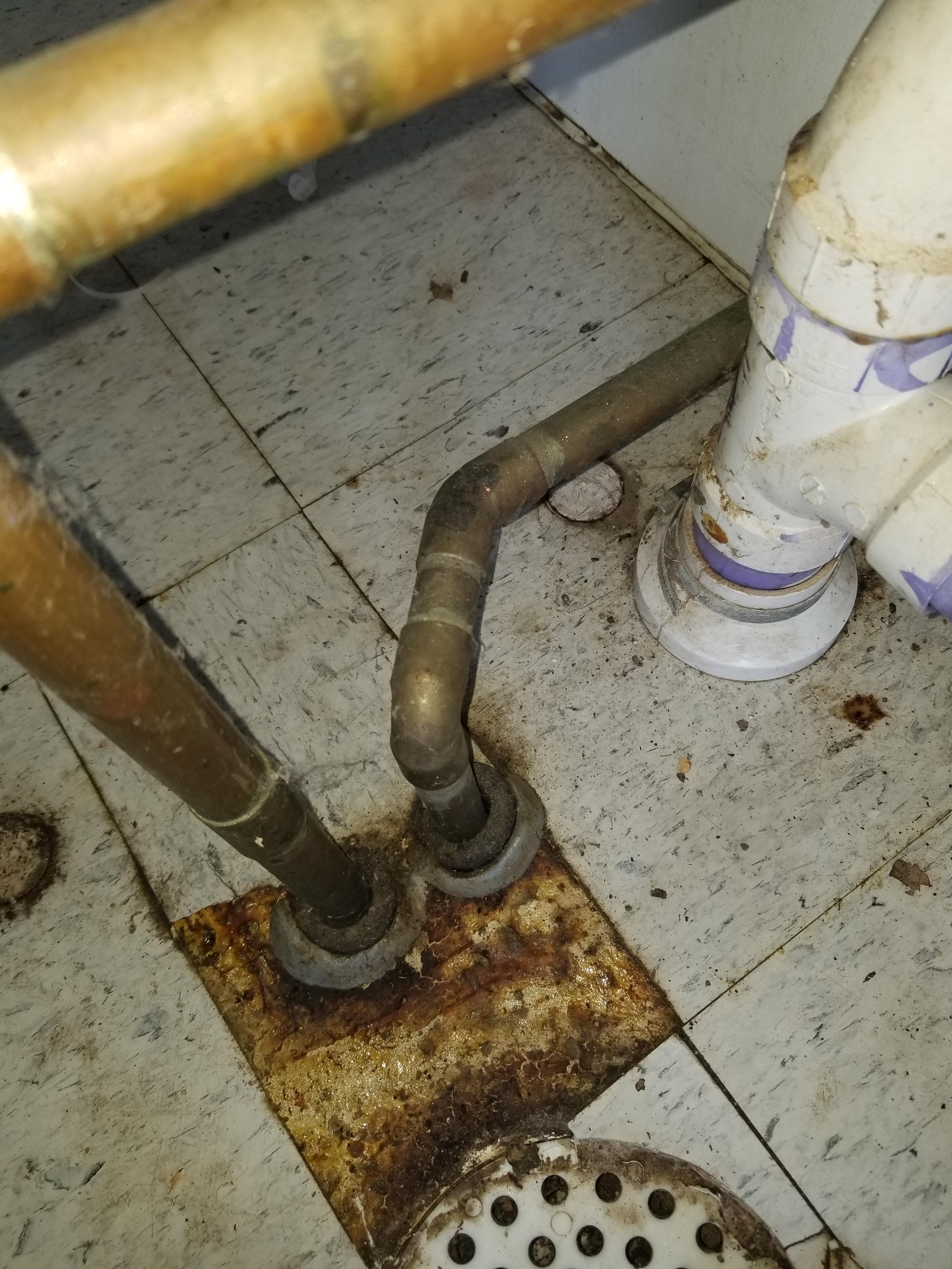 Water coming up out of floor! What could be the problem/ fix for this