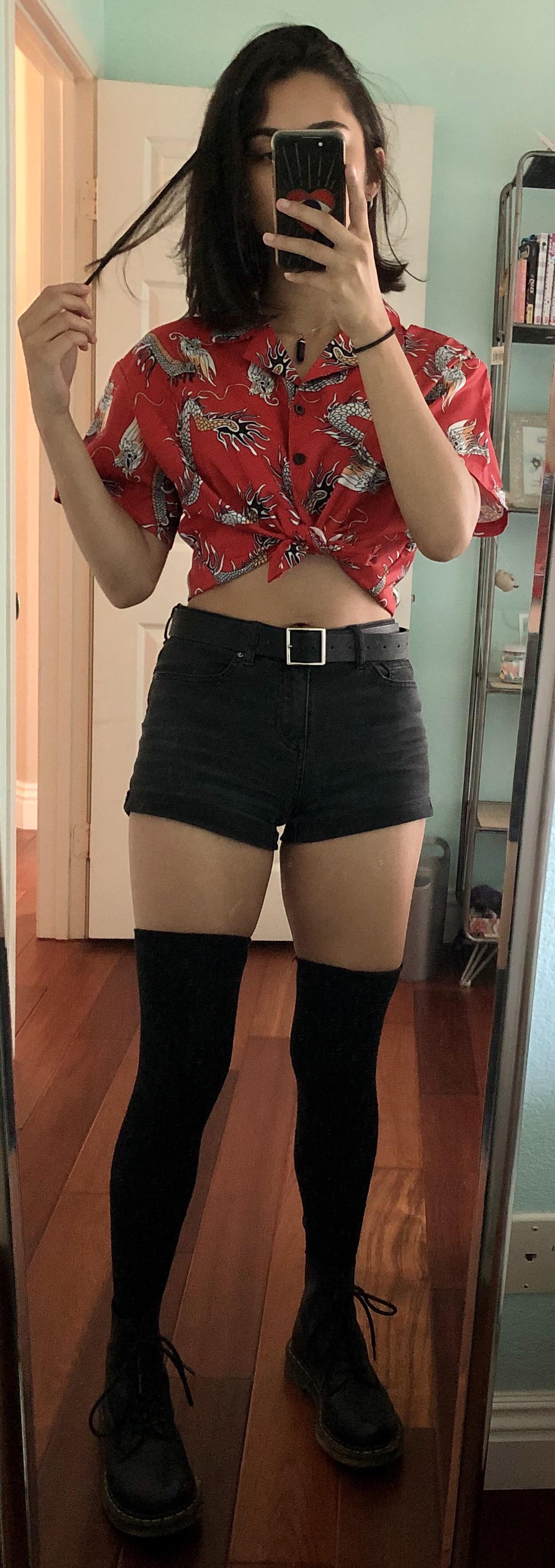 Thigh high socks r/OUTFITS