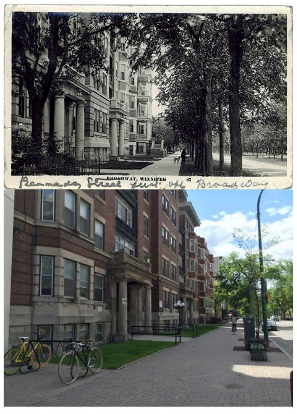 Now and then Apartments on Broadway r/Winnipeg