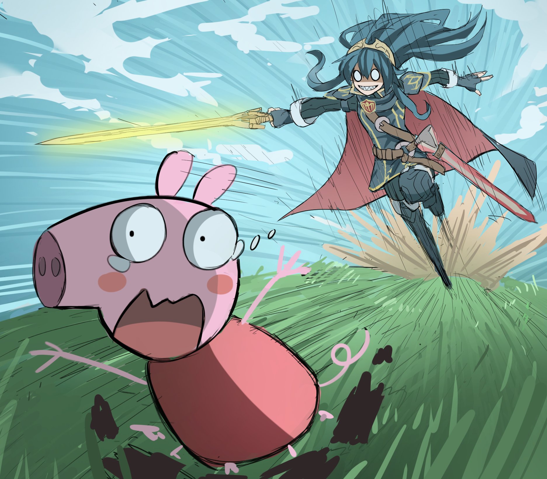 Lucina Hunts Down Peppa Pig r/Lucina