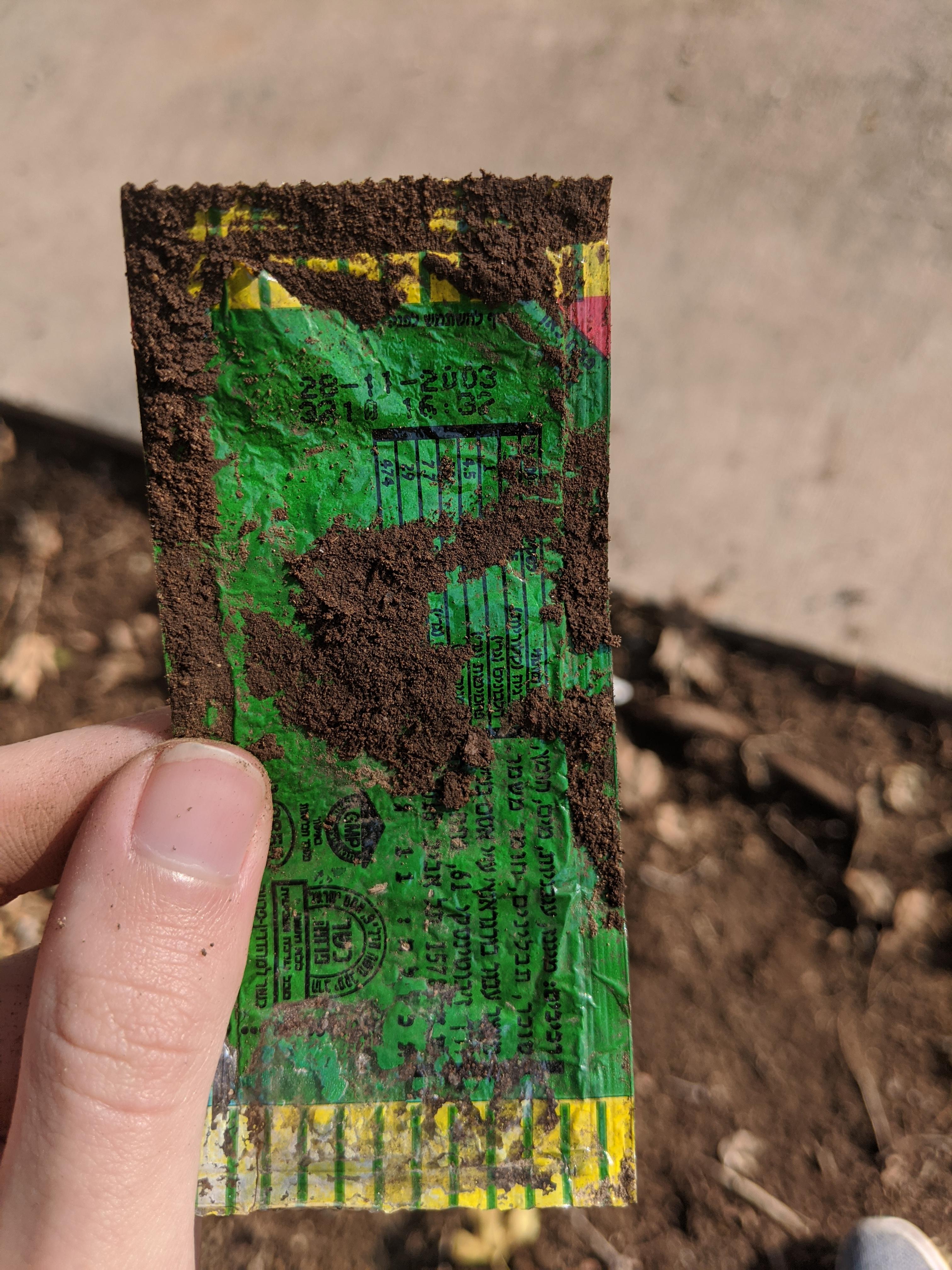 This salad dressing packet I found in my school campus expired 16 years