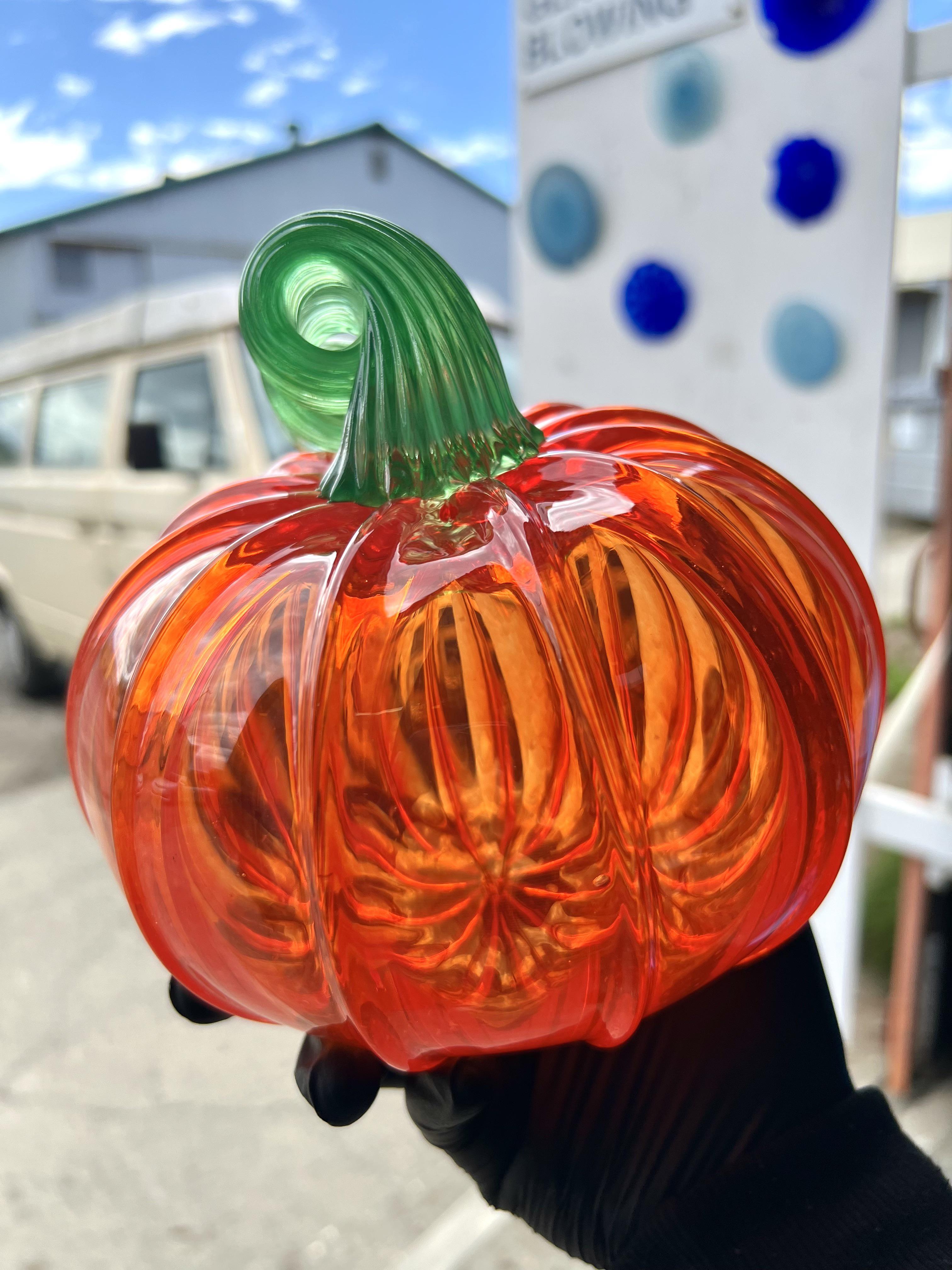Hand Blown Glass Pumpkin r/somethingimade