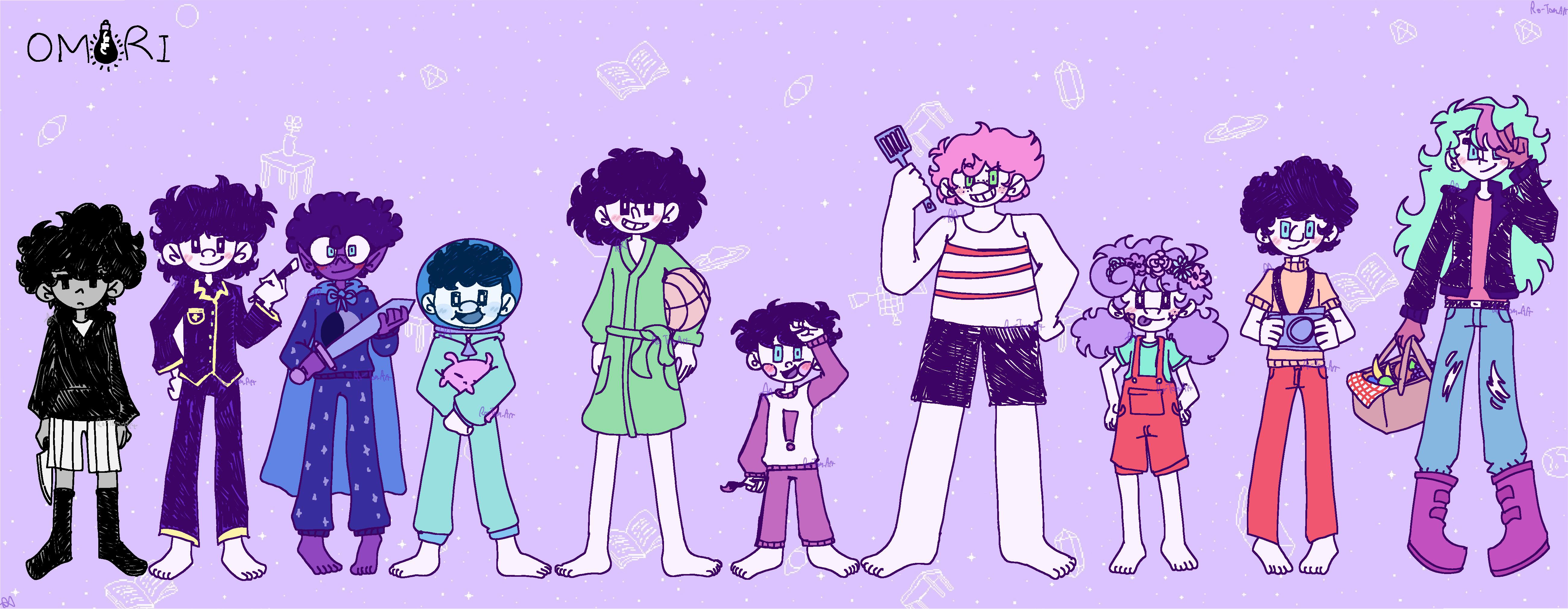 Camp Camp x Omori headspace designs CampCamp