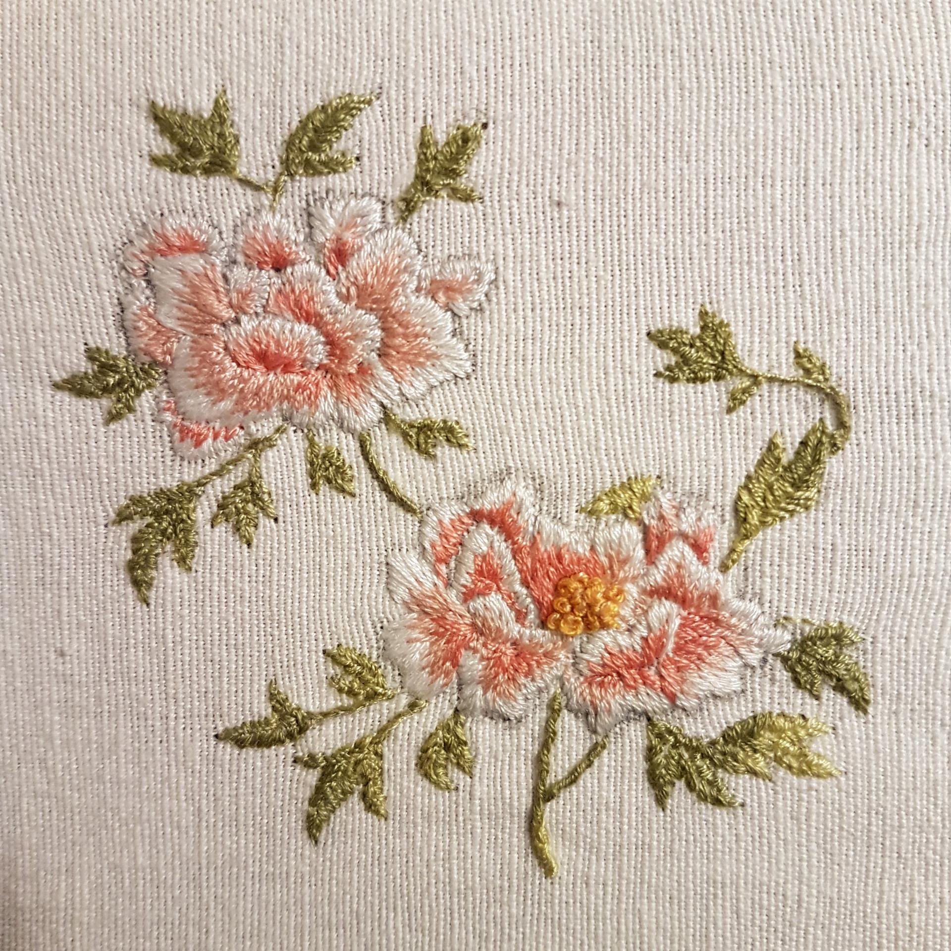 Korean flower embroidery r/Embroidery