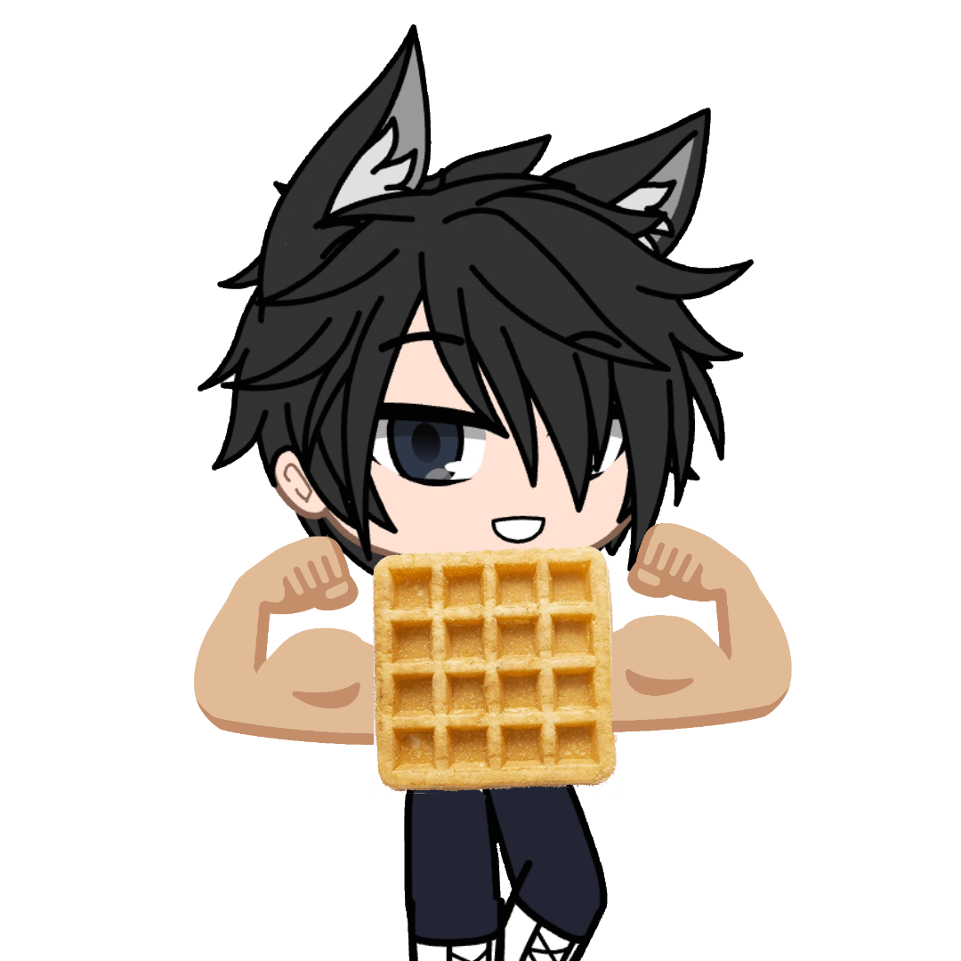 Shirtless gacha guys be like