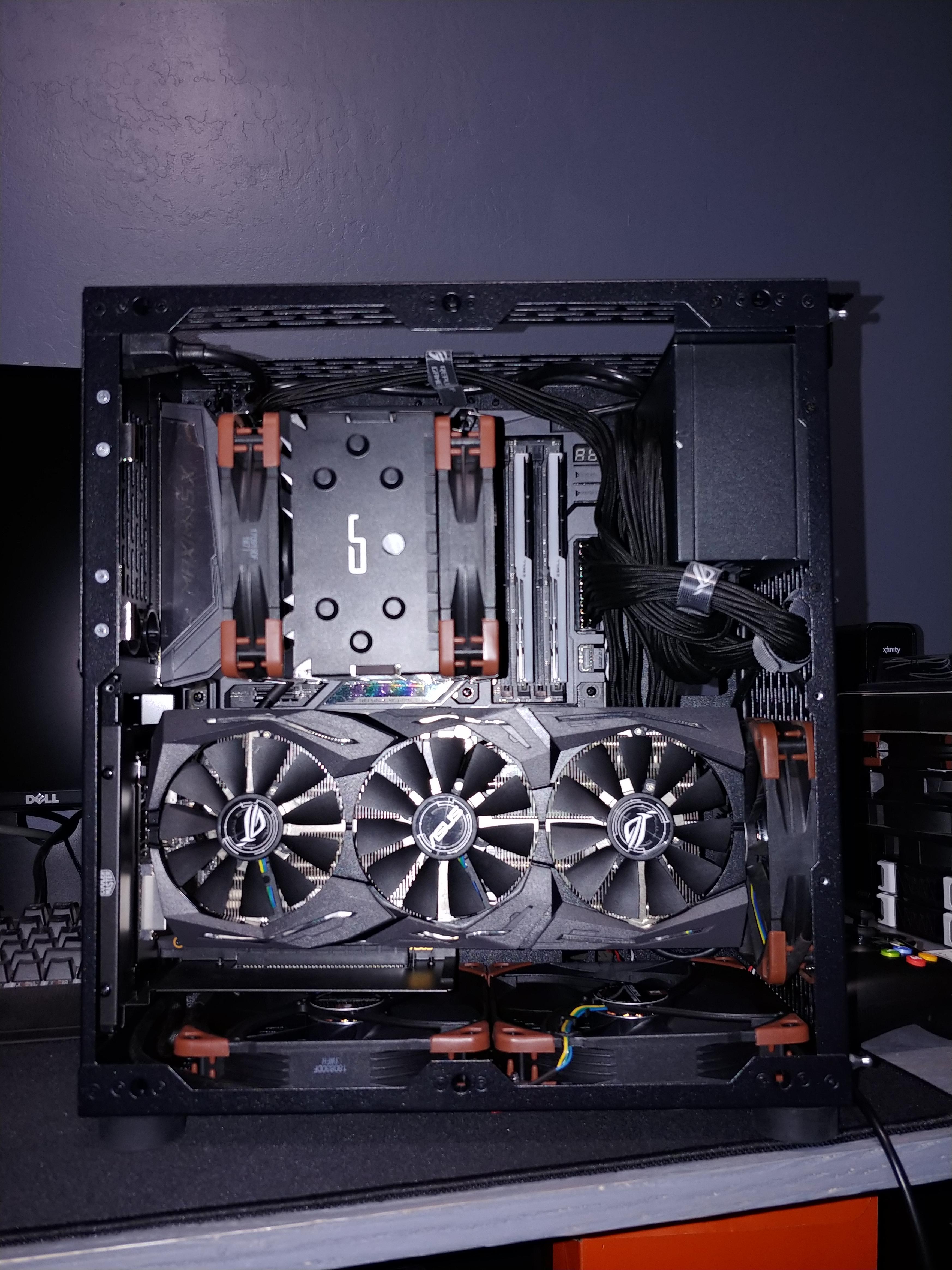 CM vertical gpu bracket really does make it look better! : r/pcmods