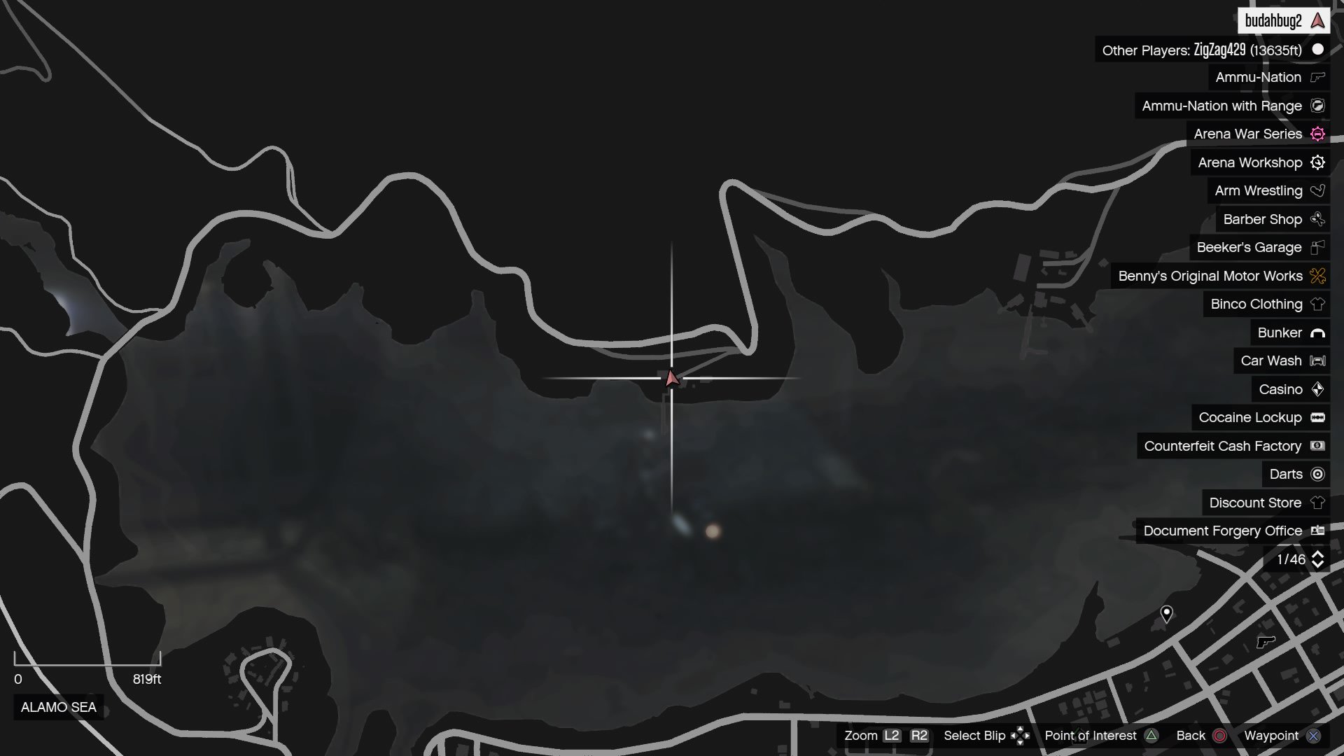 How To Dive On Gta 5 Xbox One Gta 5 Alamo Sea Location virarozen