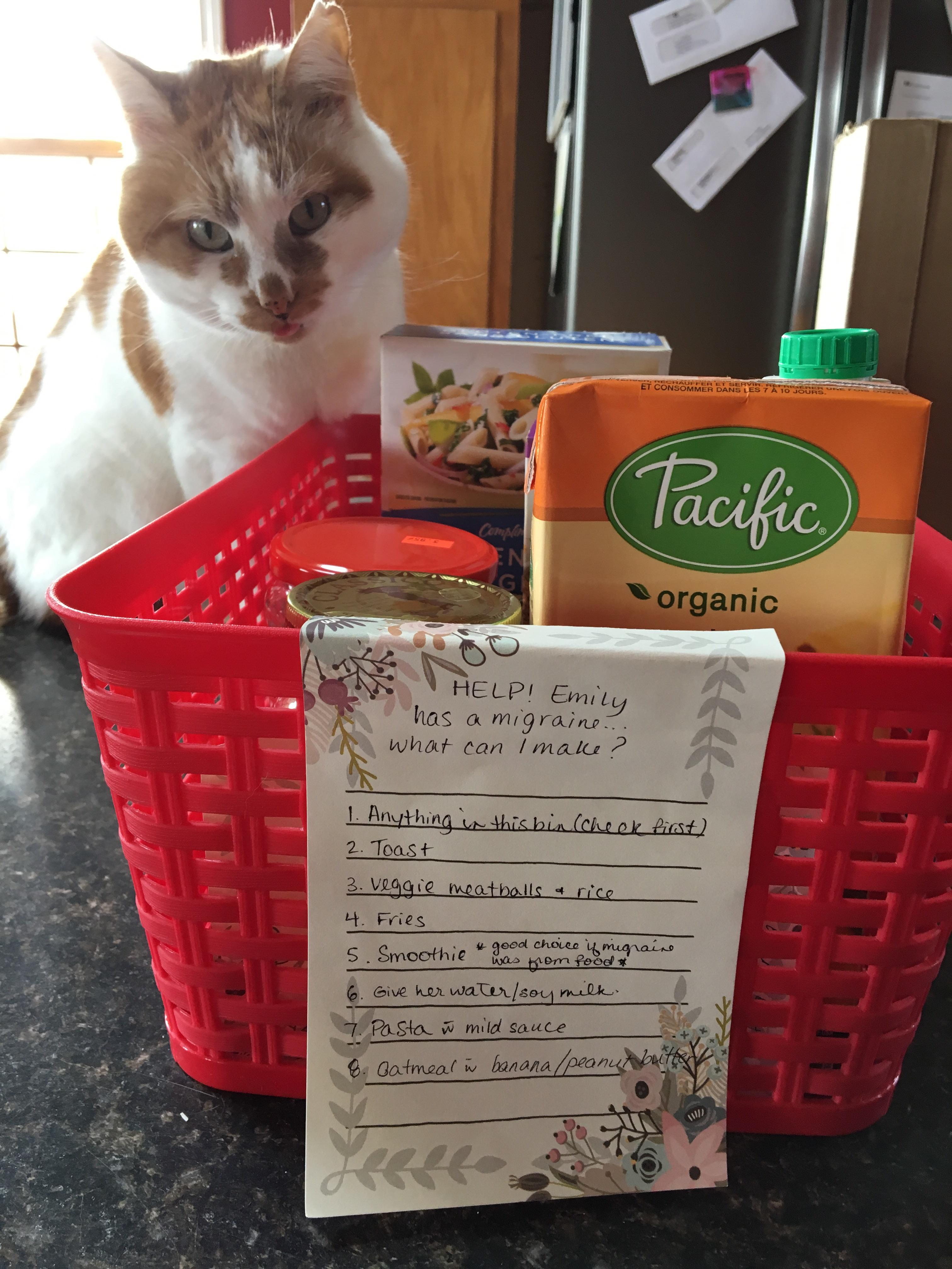 I prepped this last week for my husband when I’m having