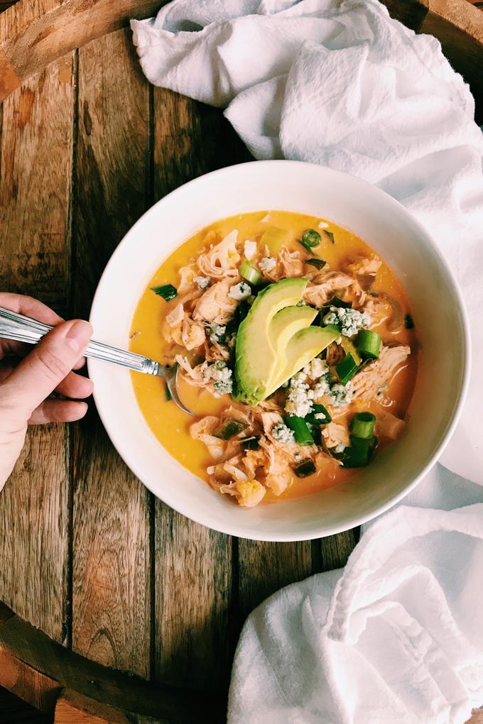 Pressure Cooker Buffalo Chicken Soup (GlutenFree & Keto) r/glutenfree