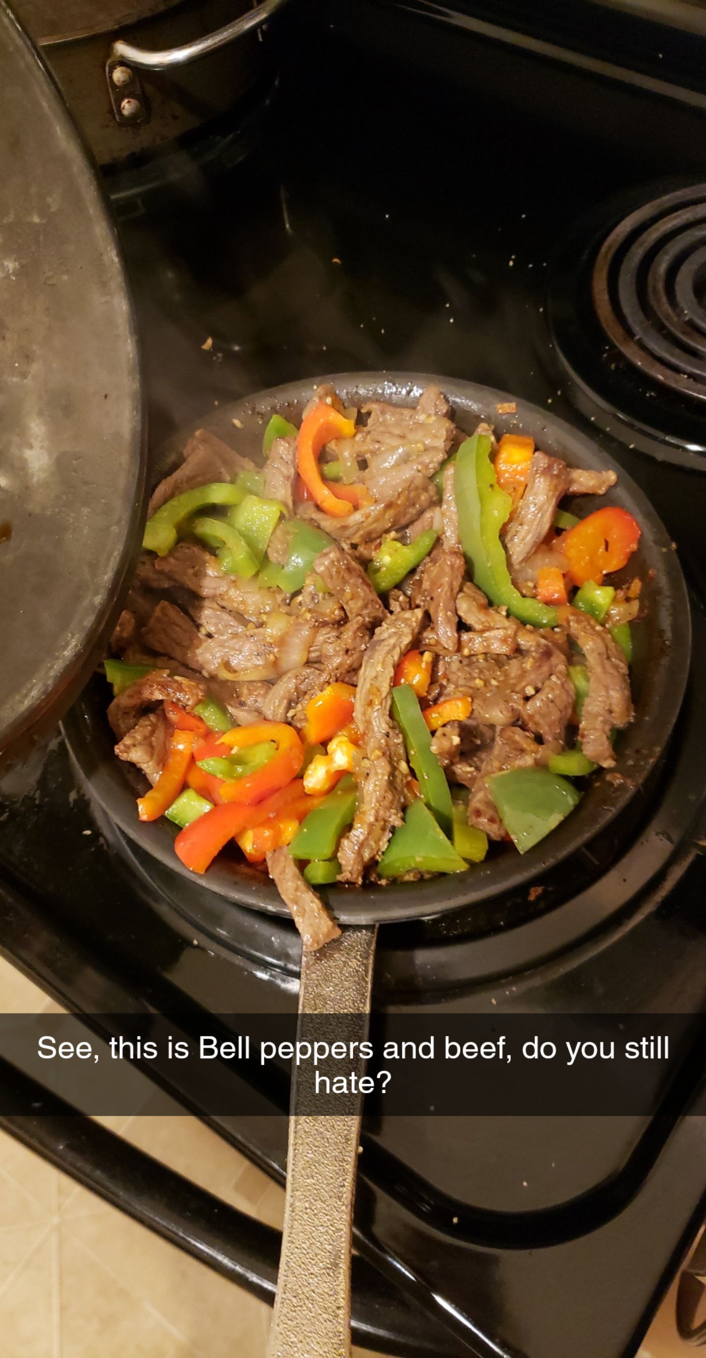 Bell peppers and beef r/cowboybebop