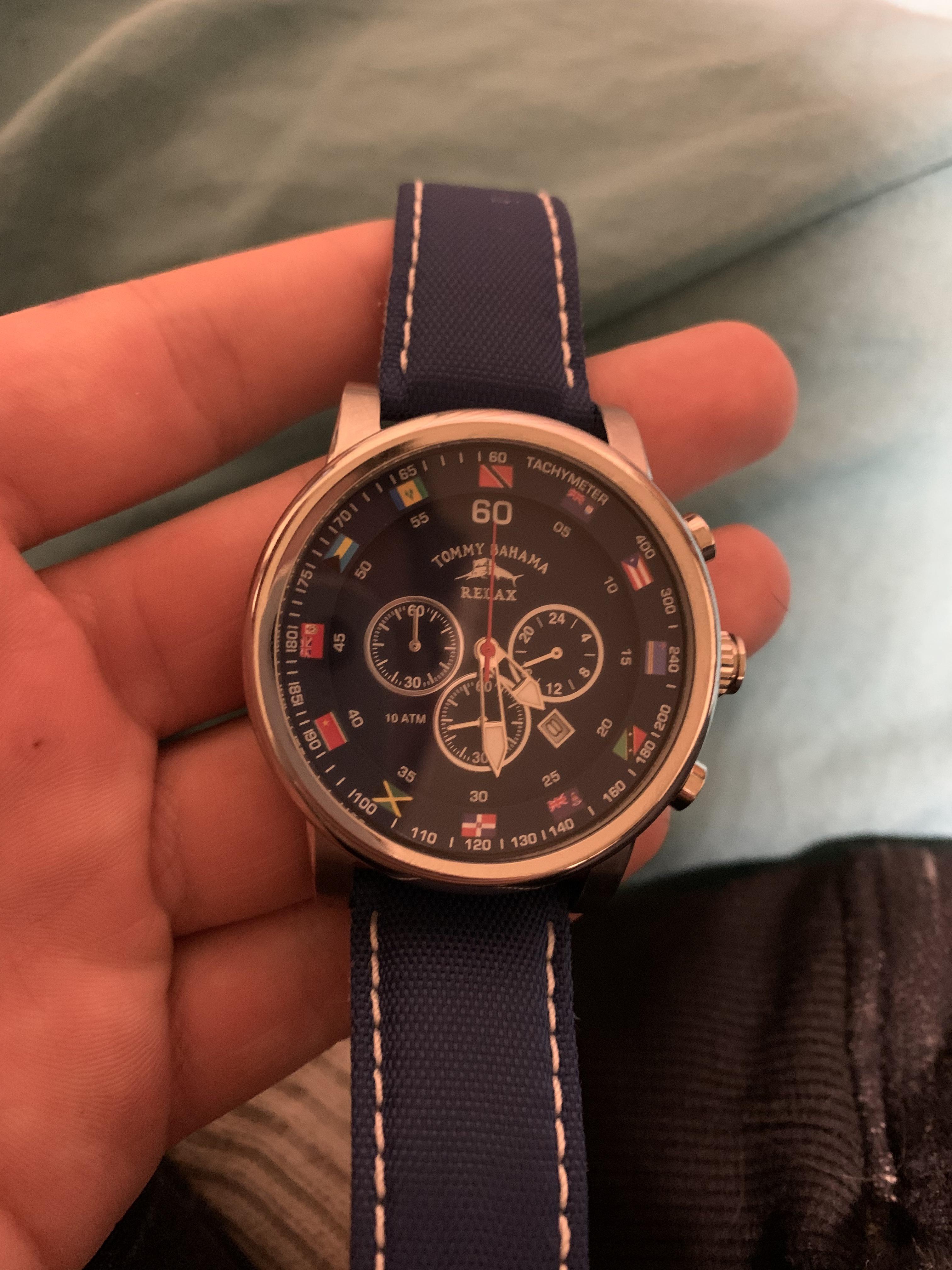 [Tommy Bahama] I know it isn’t much compared to most people’s watches