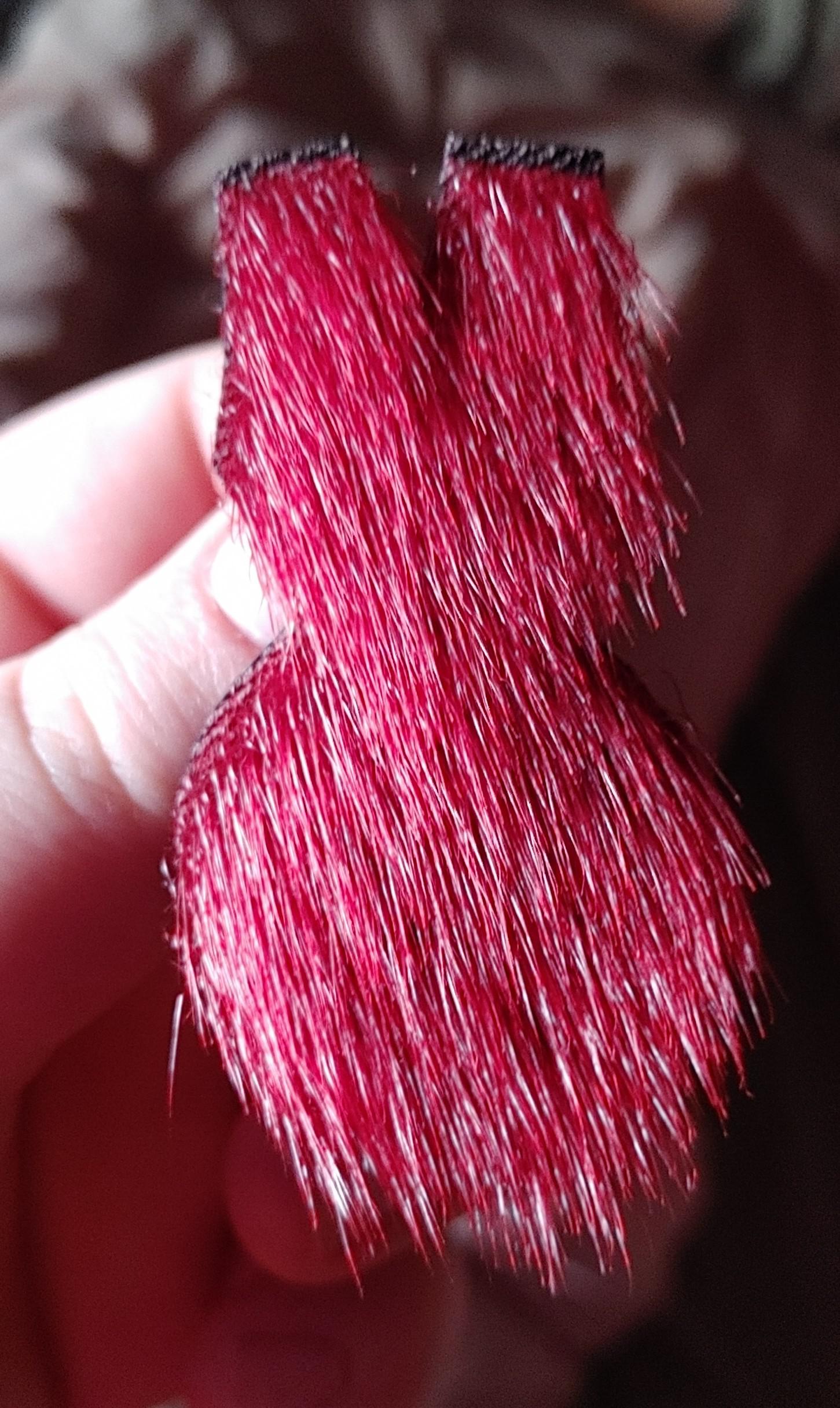 got this at a powwow today! it's a seal skin red dress pin to represent