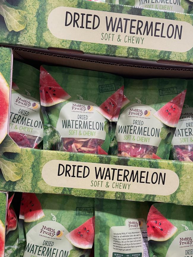Dried Watermelon at Costco r/PaymoneyWubby
