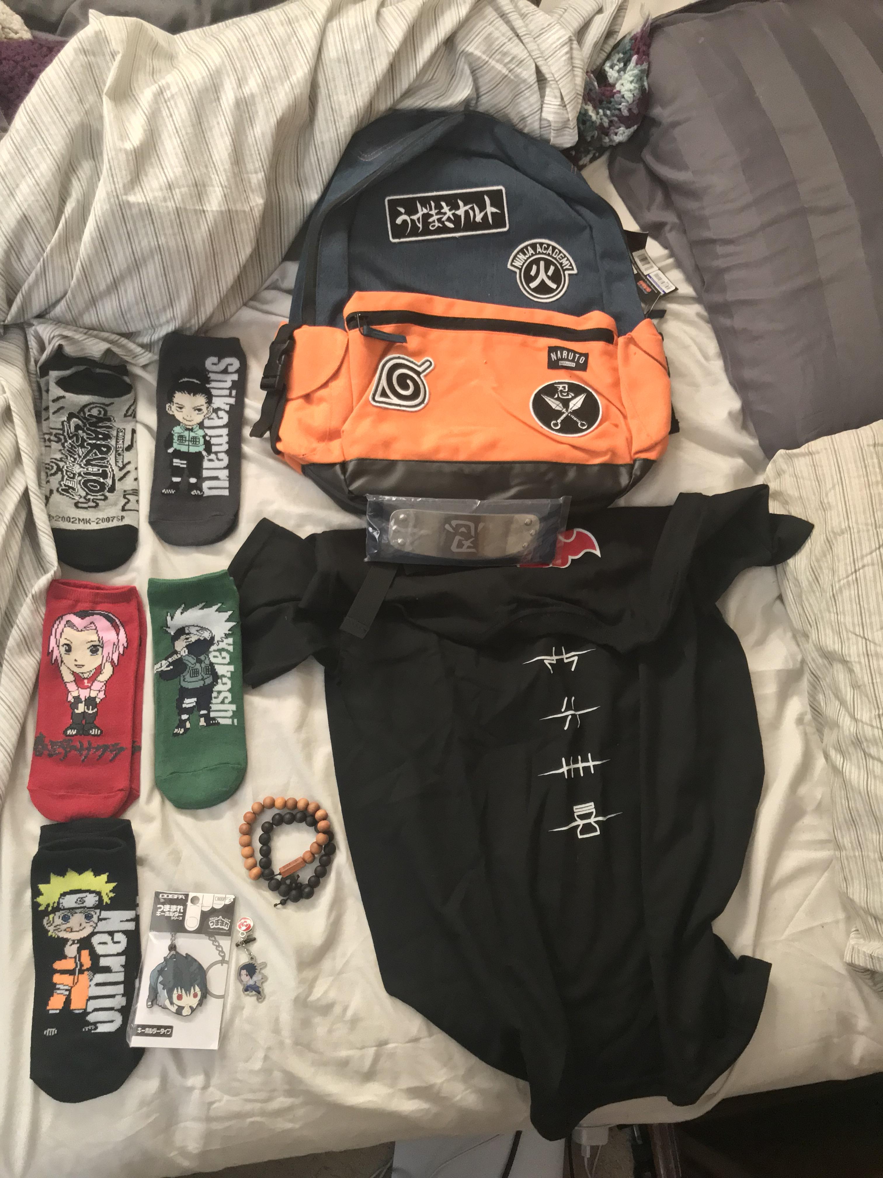 Naruto Christmas Gifts!! From my girlfriend and her family. Anybody