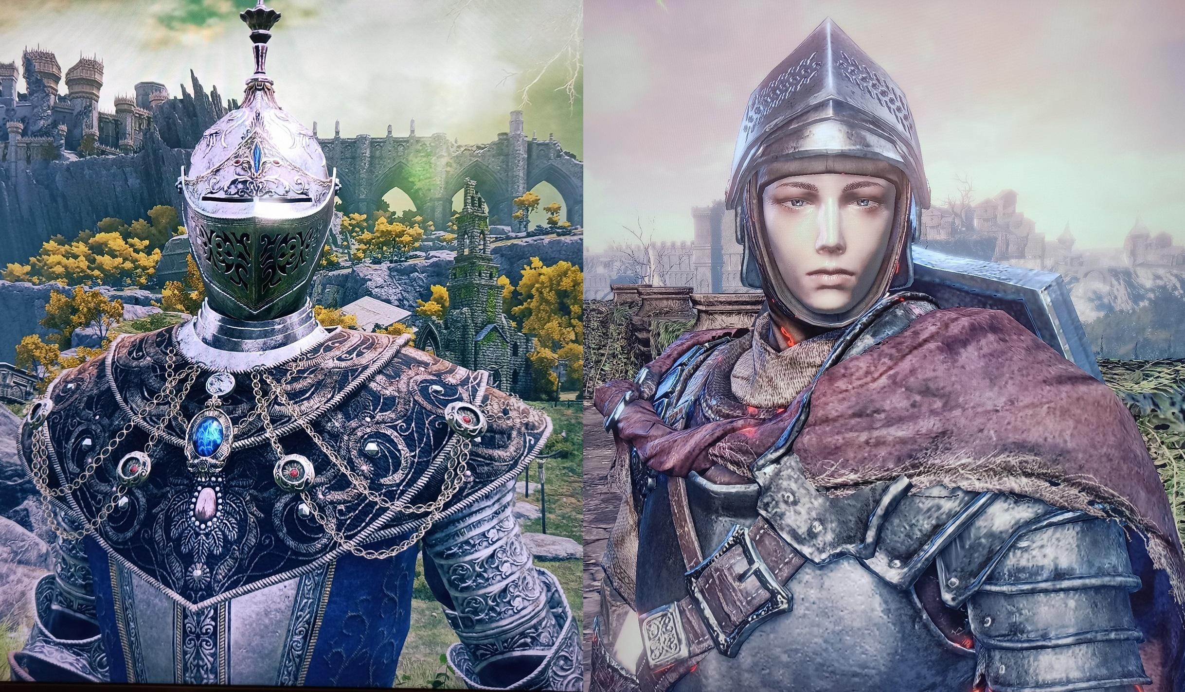 Elden Ring VS Dark Souls 3 (armor details) r/Eldenring
