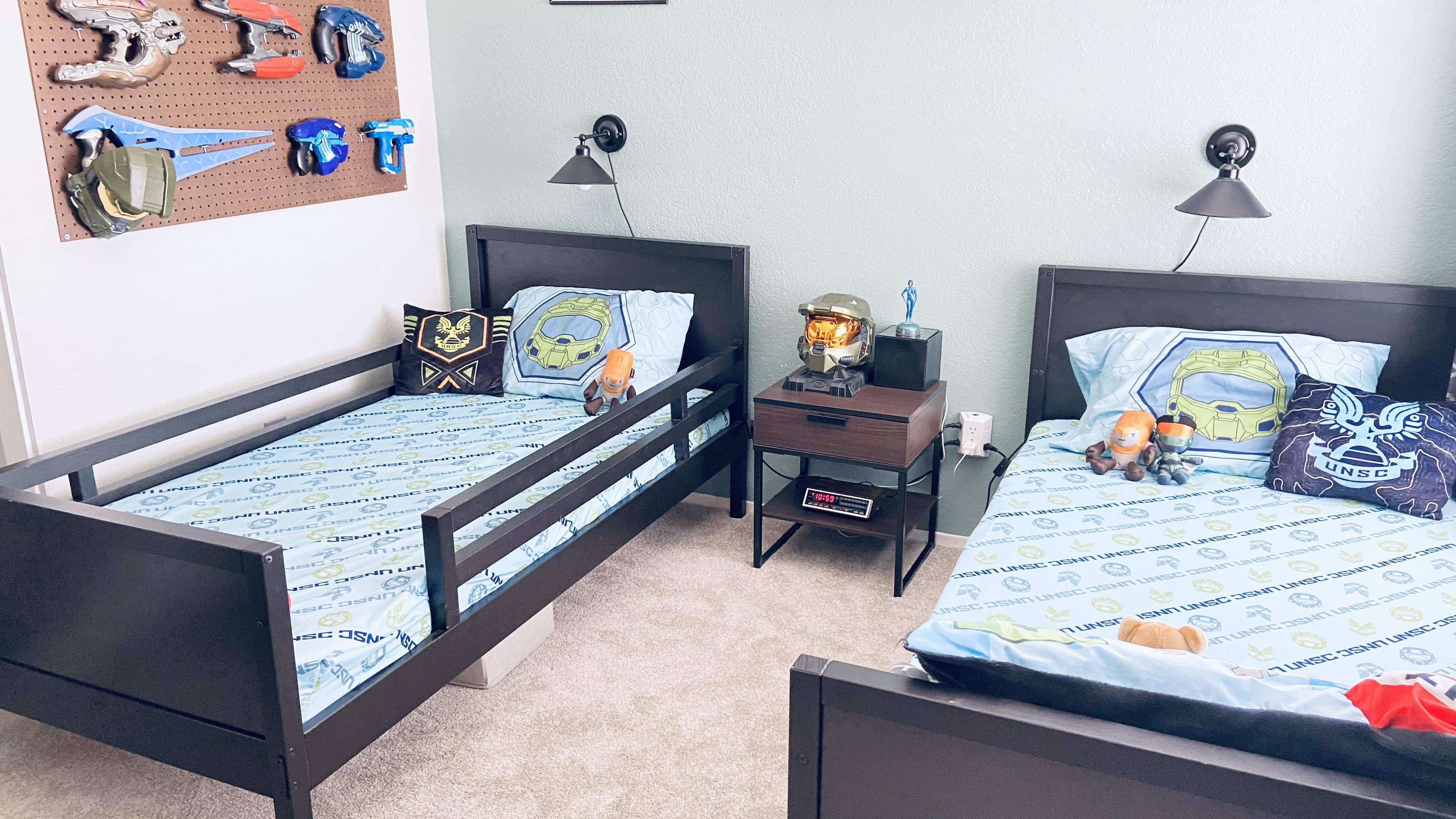 Halo room update Walmart halo bed sheets r/halo