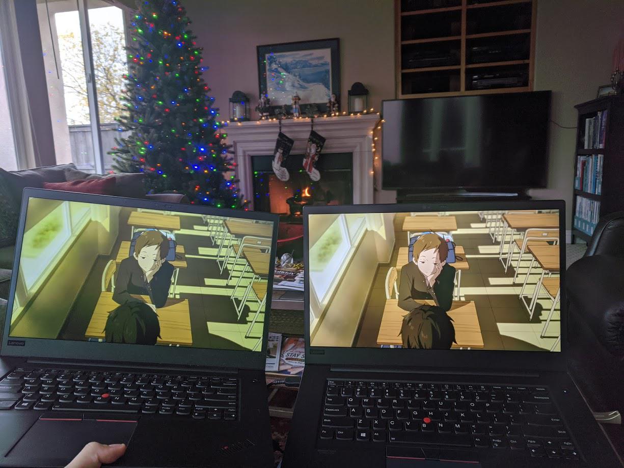 P1/X1E 300 nit vs. 500 nit screen comparison r/thinkpad