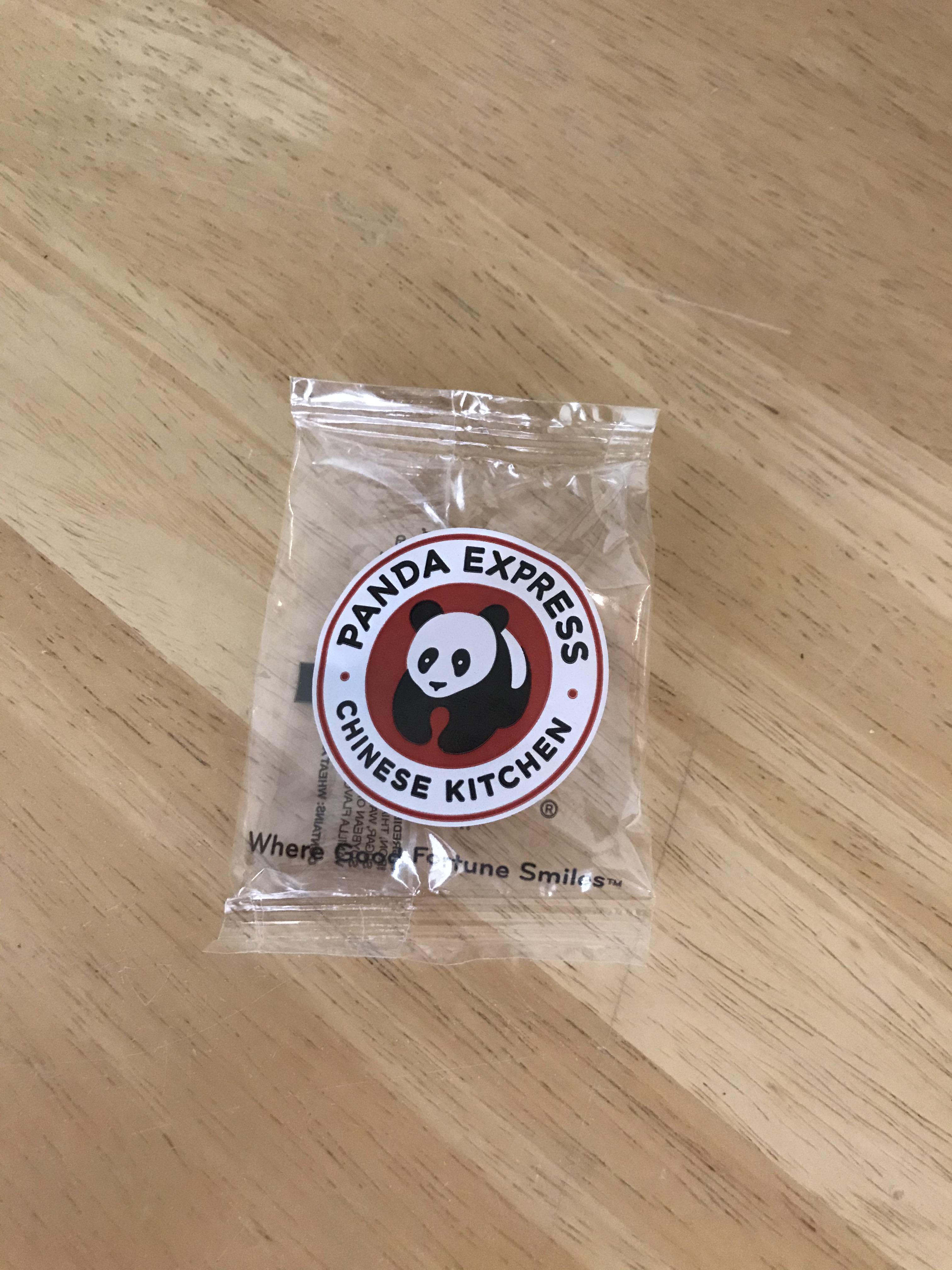 Panda Express Fortune Cookie
