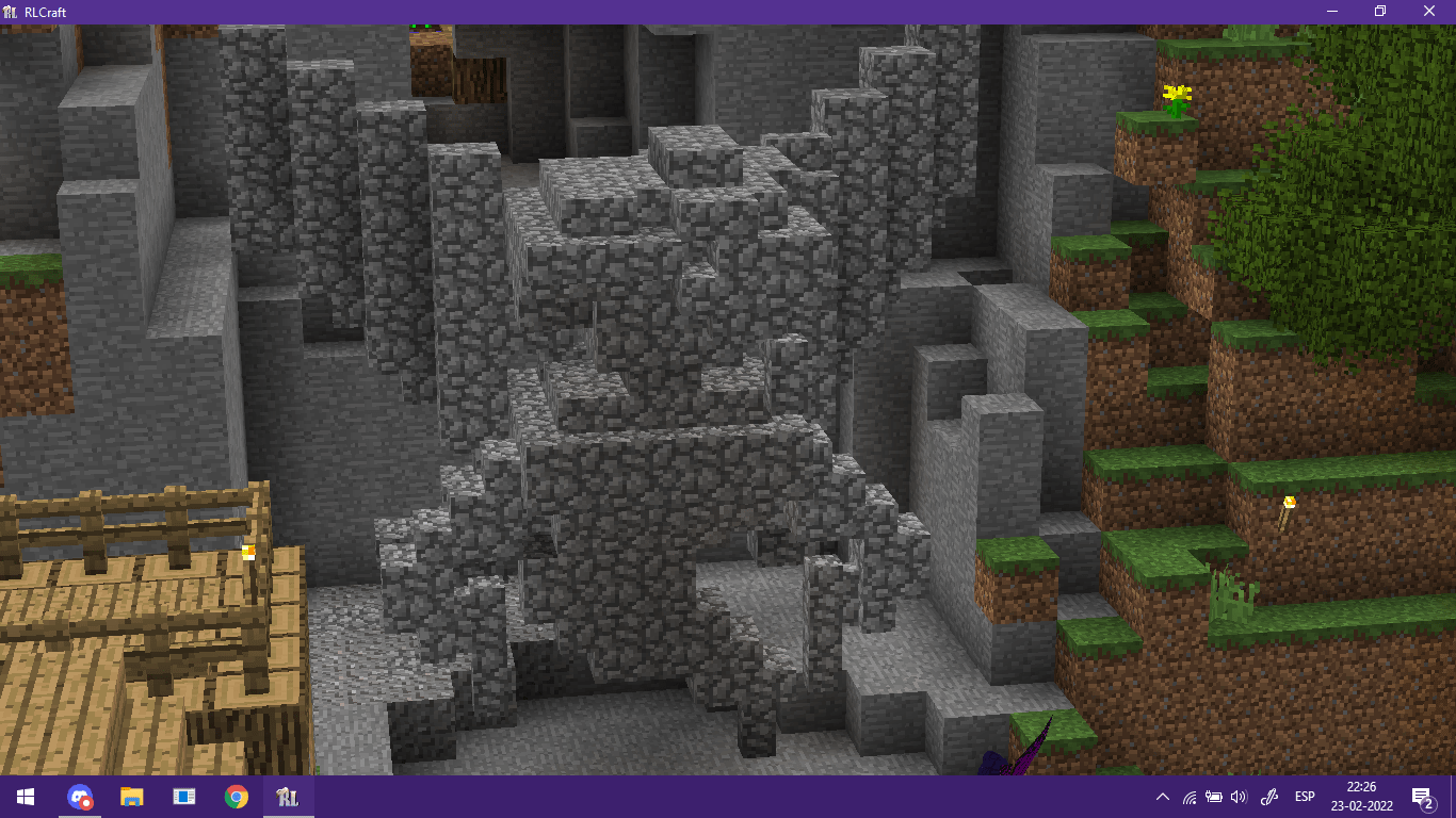 I made a Nymph statue in RLC r/RLCraft