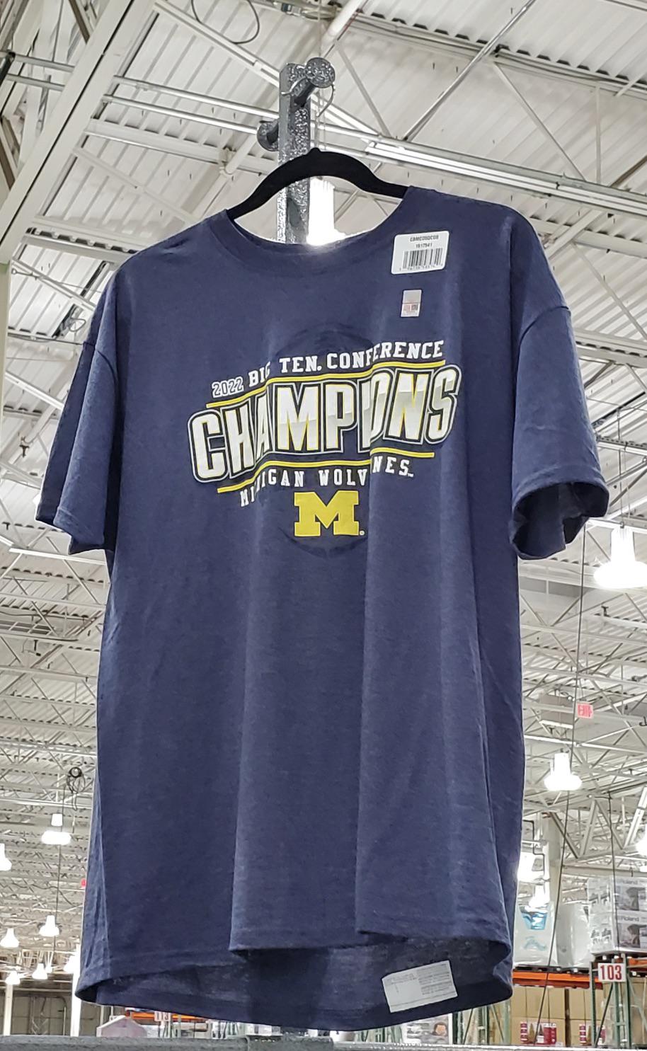 Big Ten Champs Tees Costco r/MichiganWolverines