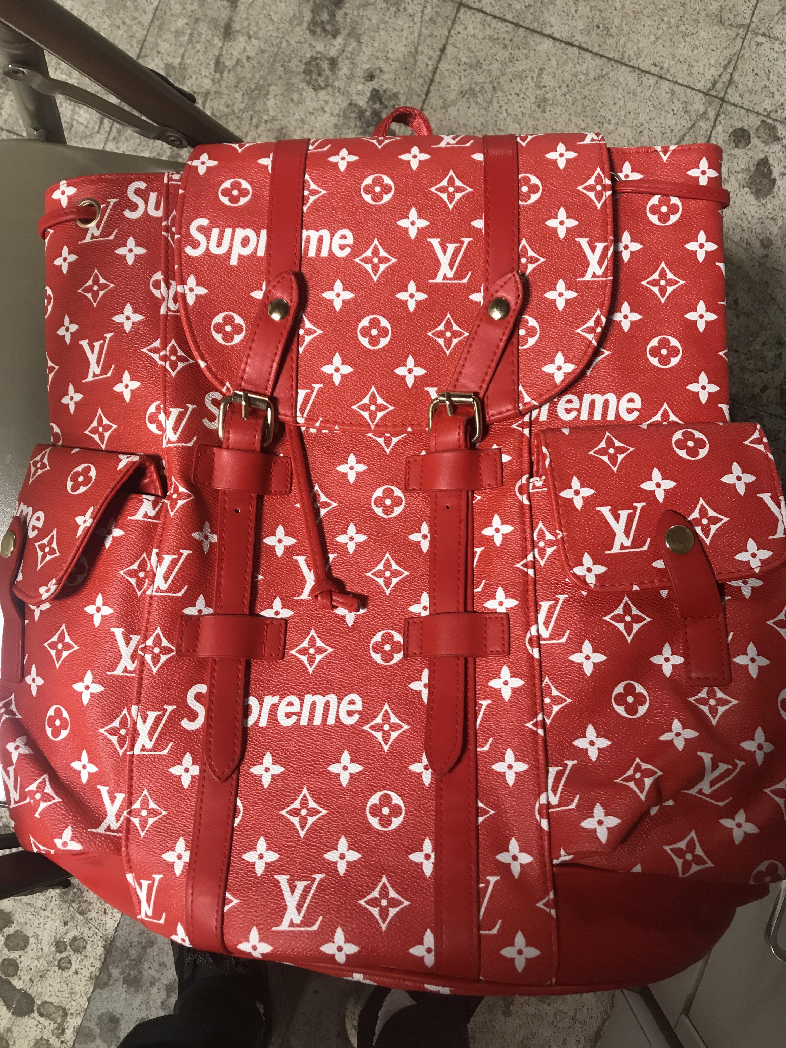 [QC] LV x Supreme Travel backpack. Got from local seller. Any