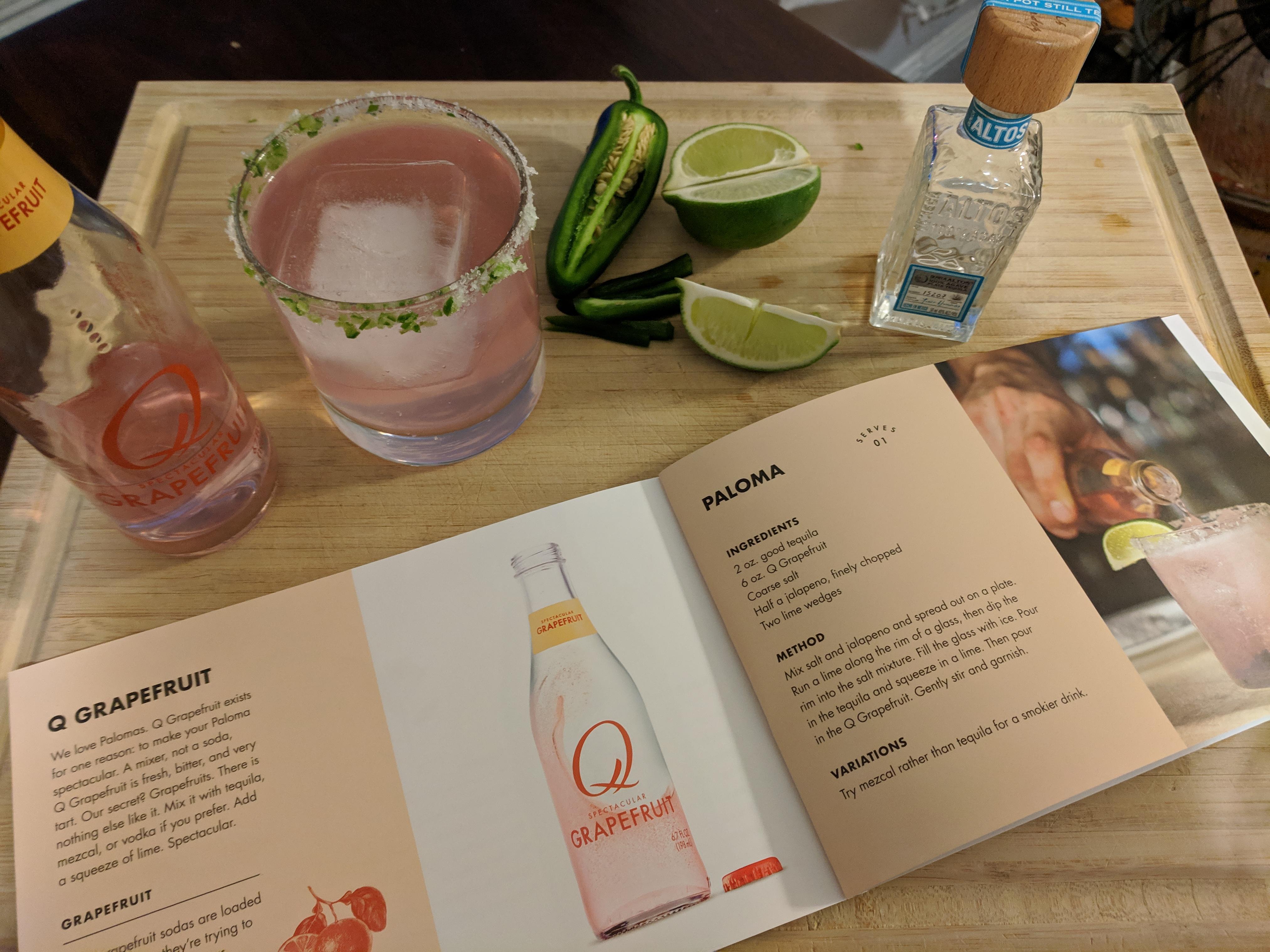 Q Mixers Paloma r/cocktails