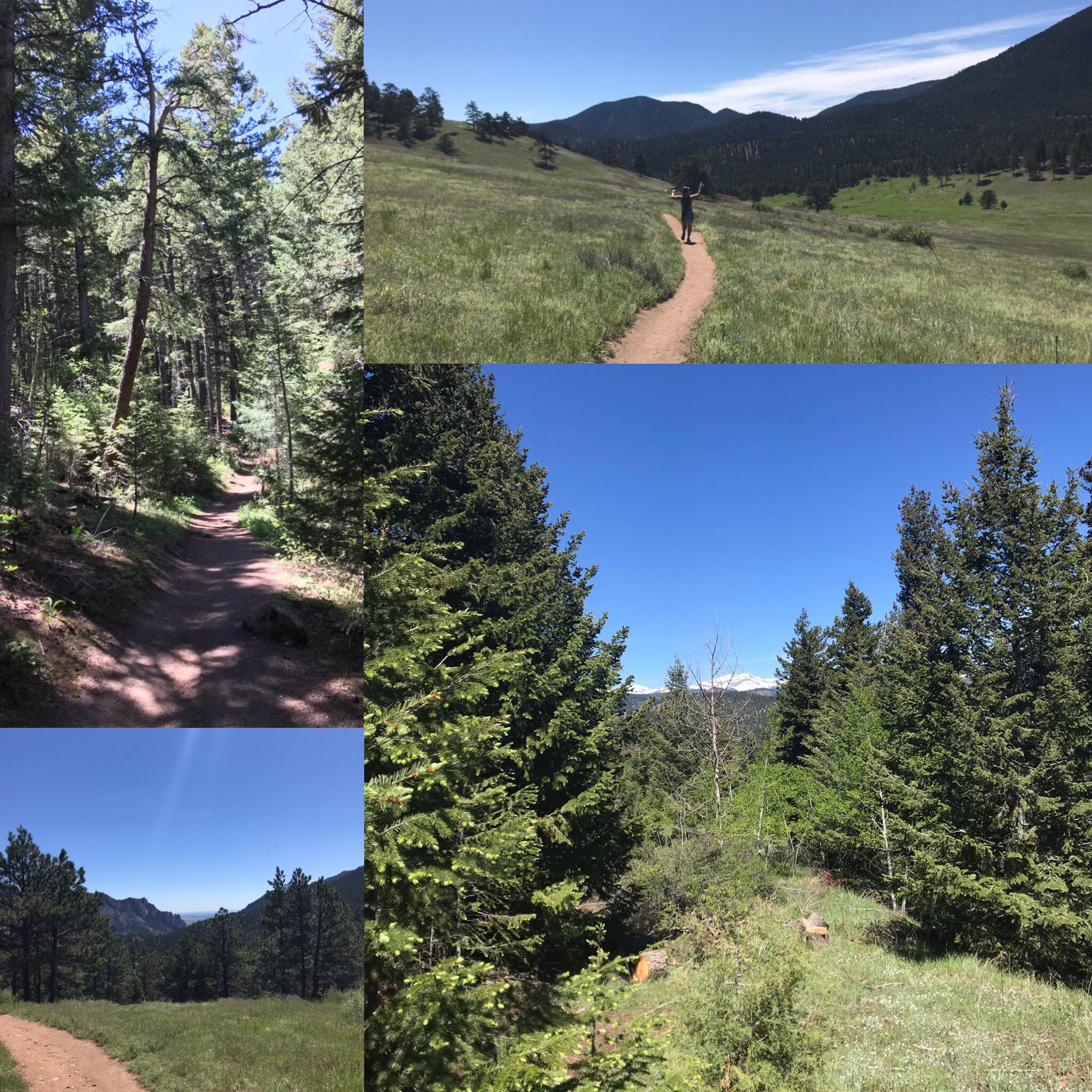 Walker Ranch in Boulder, CO. 7.6 mile loop with 1600 ft of elevation