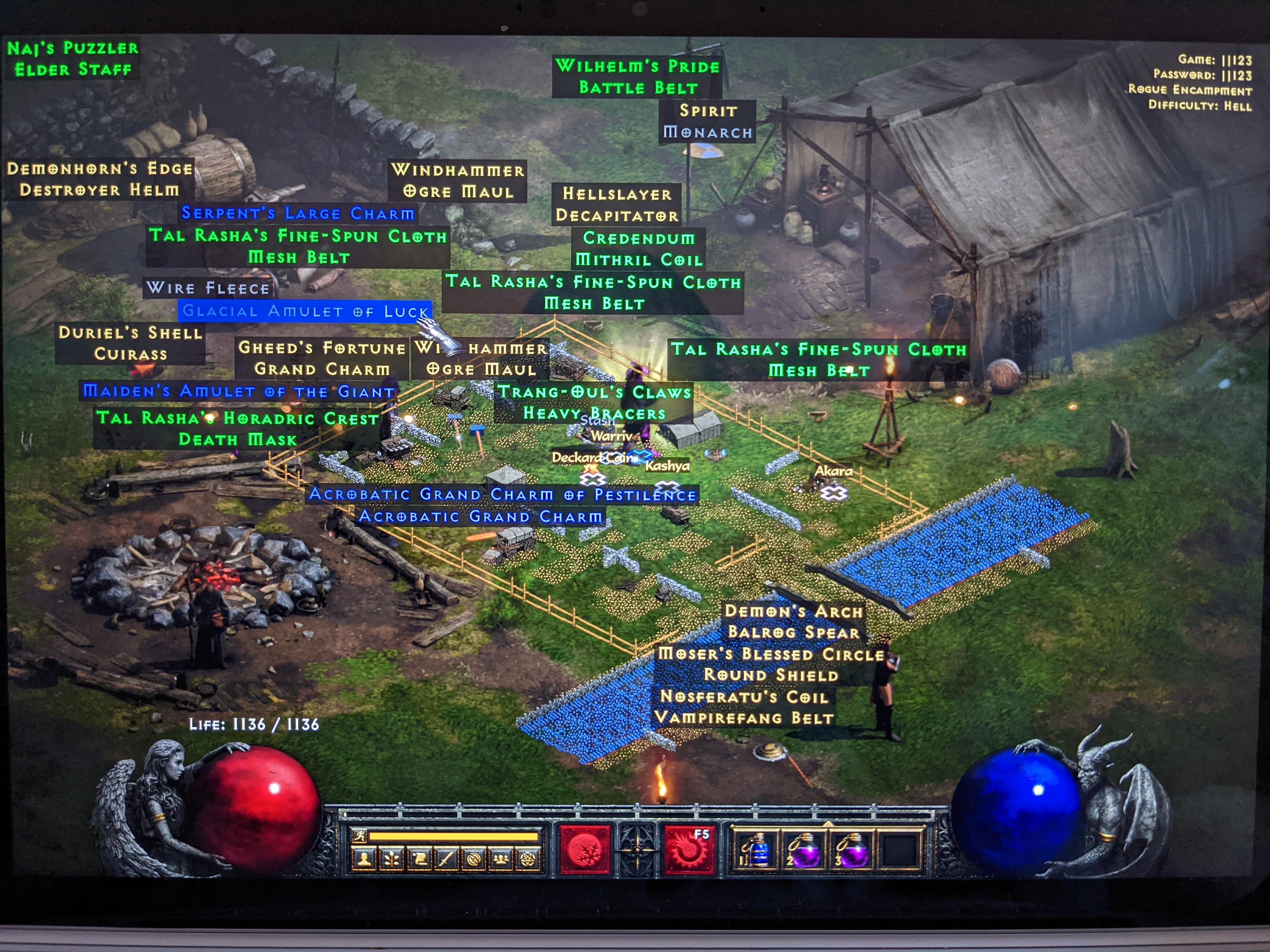 Item giveaway us pc softcore jj123//jj123 r/Diablo_2_Resurrected