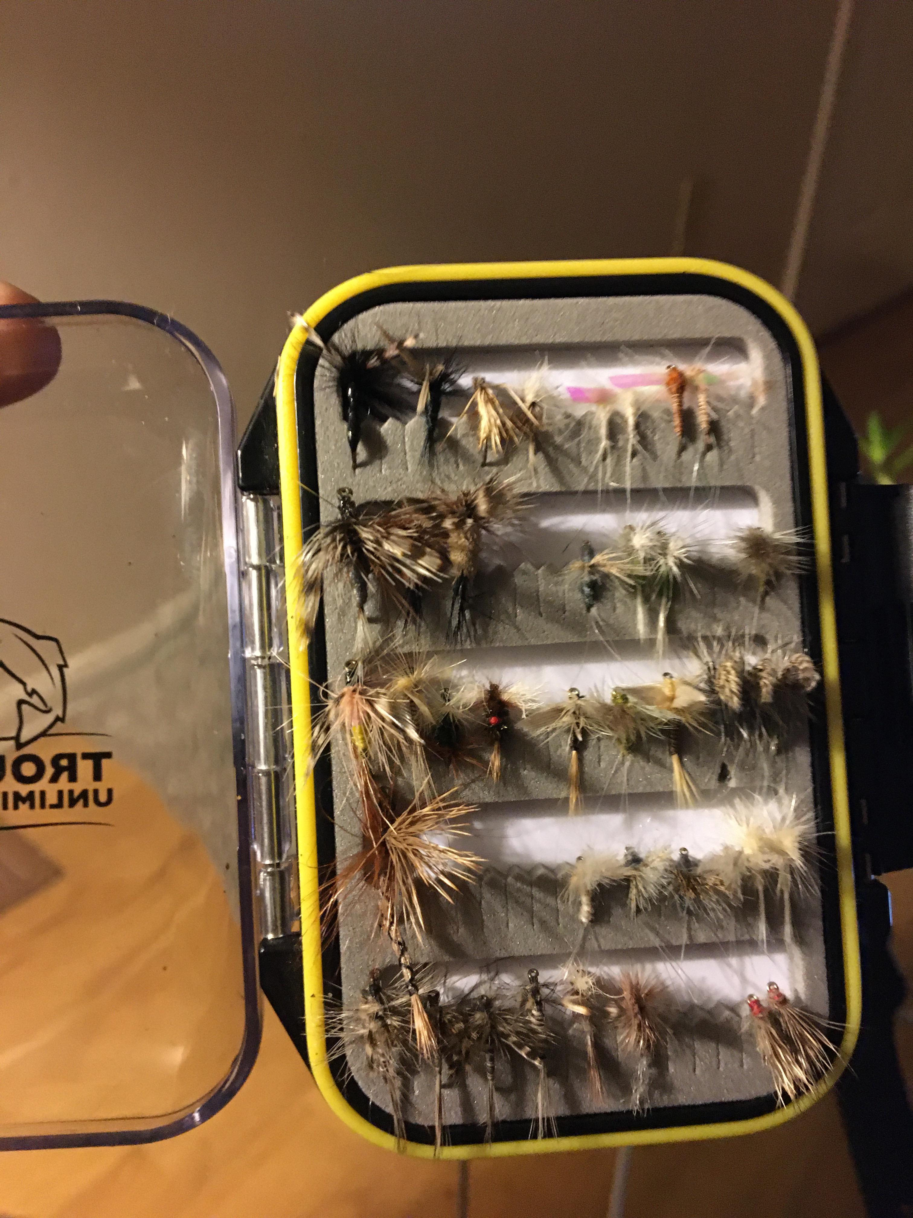 New haul from Ascent Fly Fishing in Denver! 10/dozen! r/flyfishing