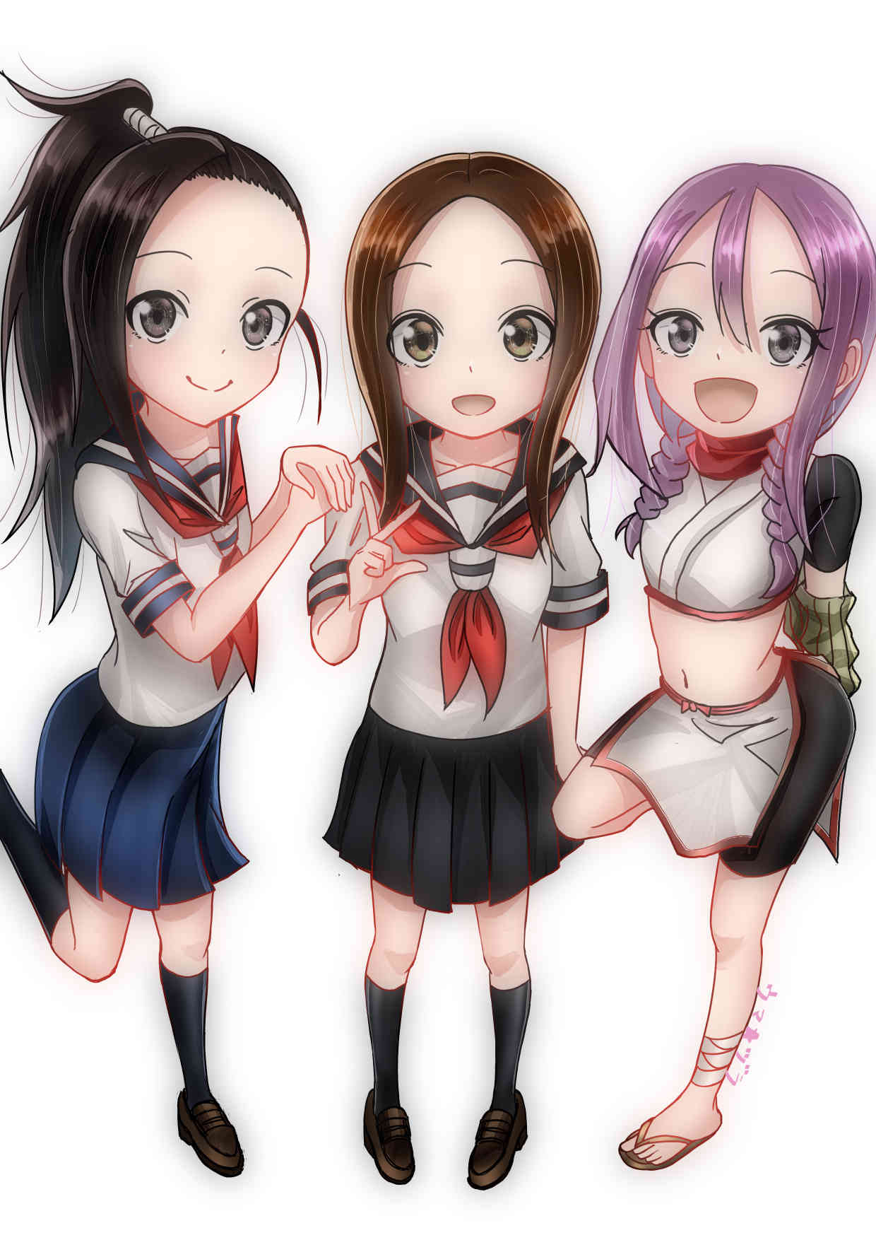 Clothes Exchange by UmaZuraZura3 r/Takagi_san