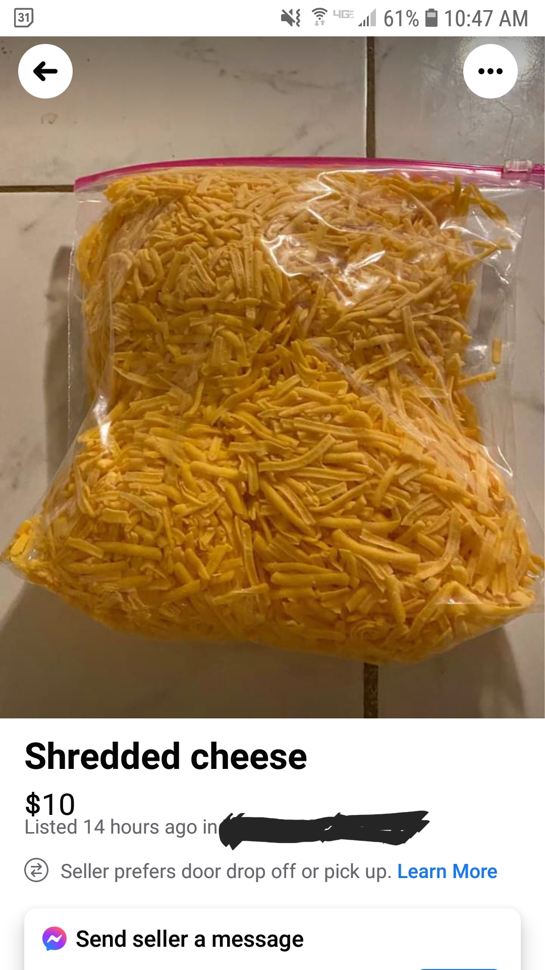 Why pay 5 for sealed shredded cheese from the grocery store when you