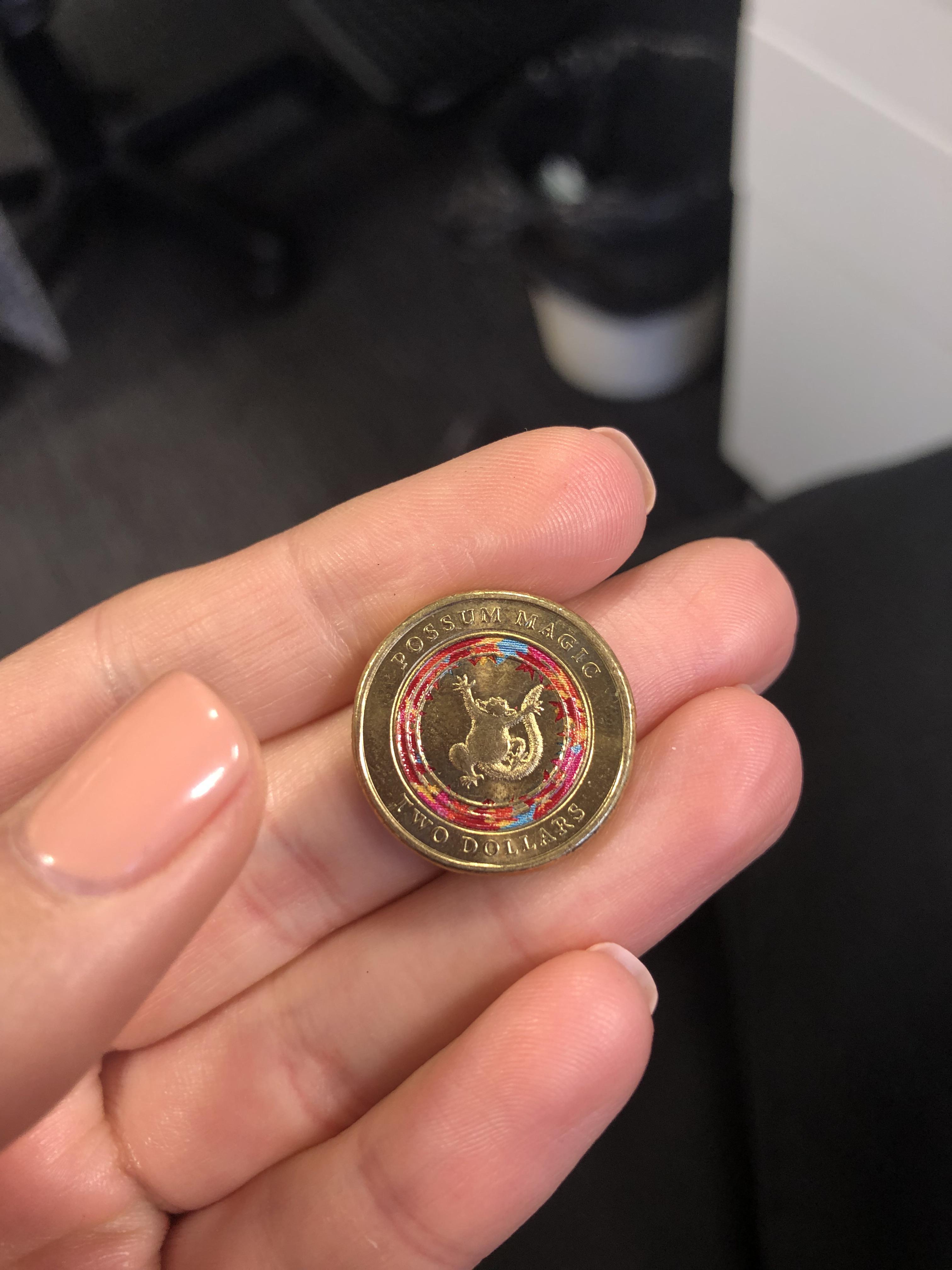 Mildly interesting a Possum Magic 2 coin r/australia