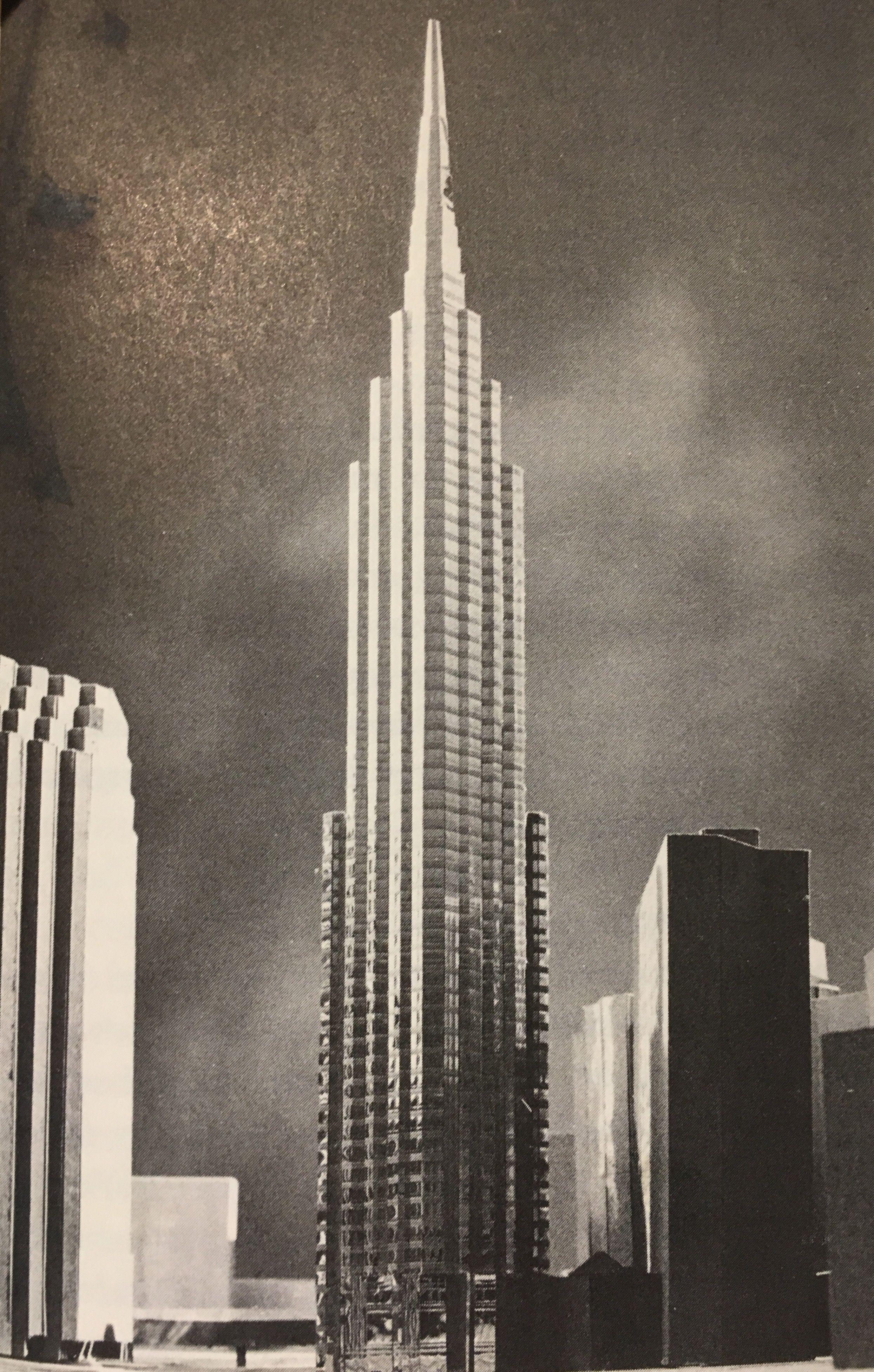 New Orleans Office Tower by Cesar Pelli, 1983 r/Unbuilt_Architecture