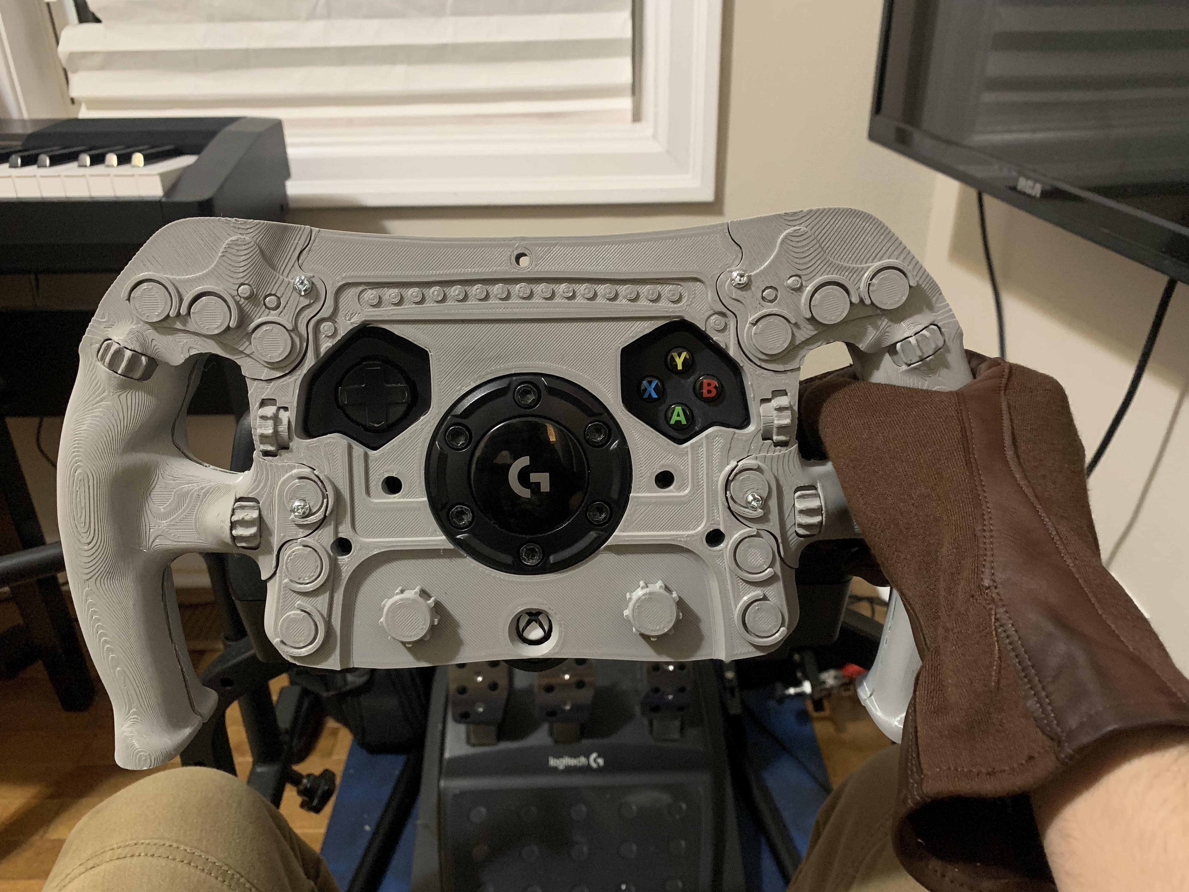 Mercedes W12 Logitech G920 Wheel Mod r/simracing