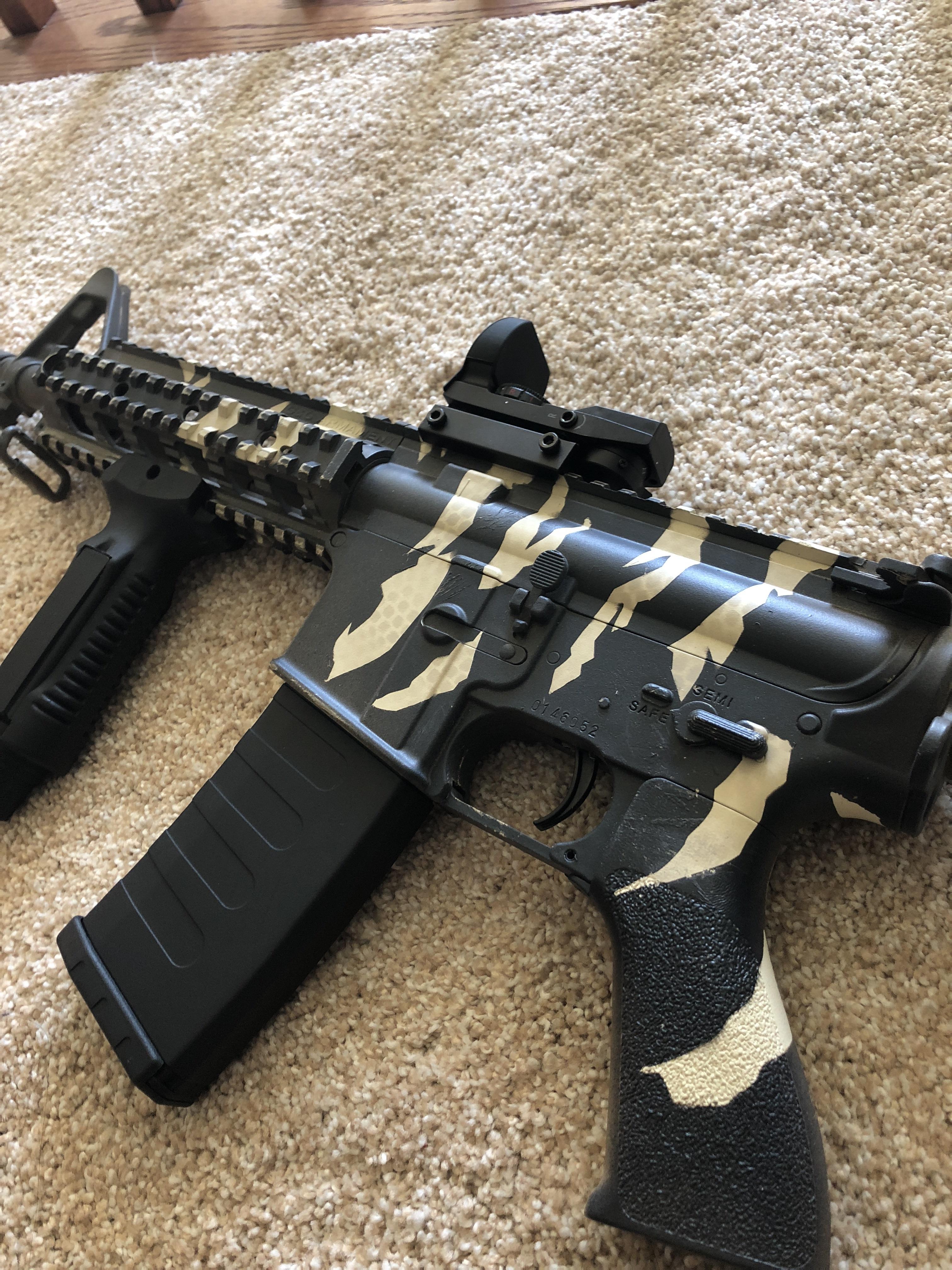 Cool Airsoft Gun Paint Jobs