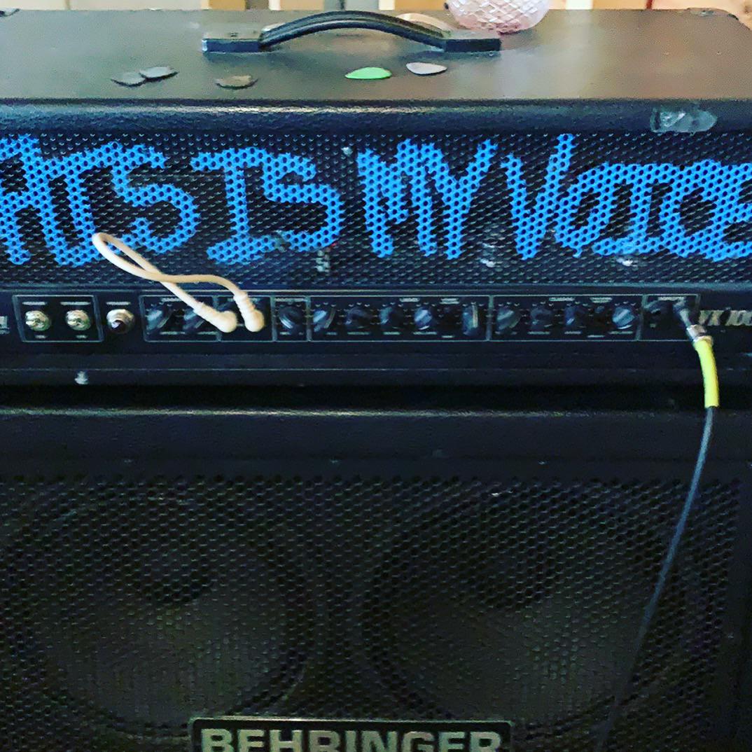 I’ve heard of stickers on guitars but does anyone customize their amps