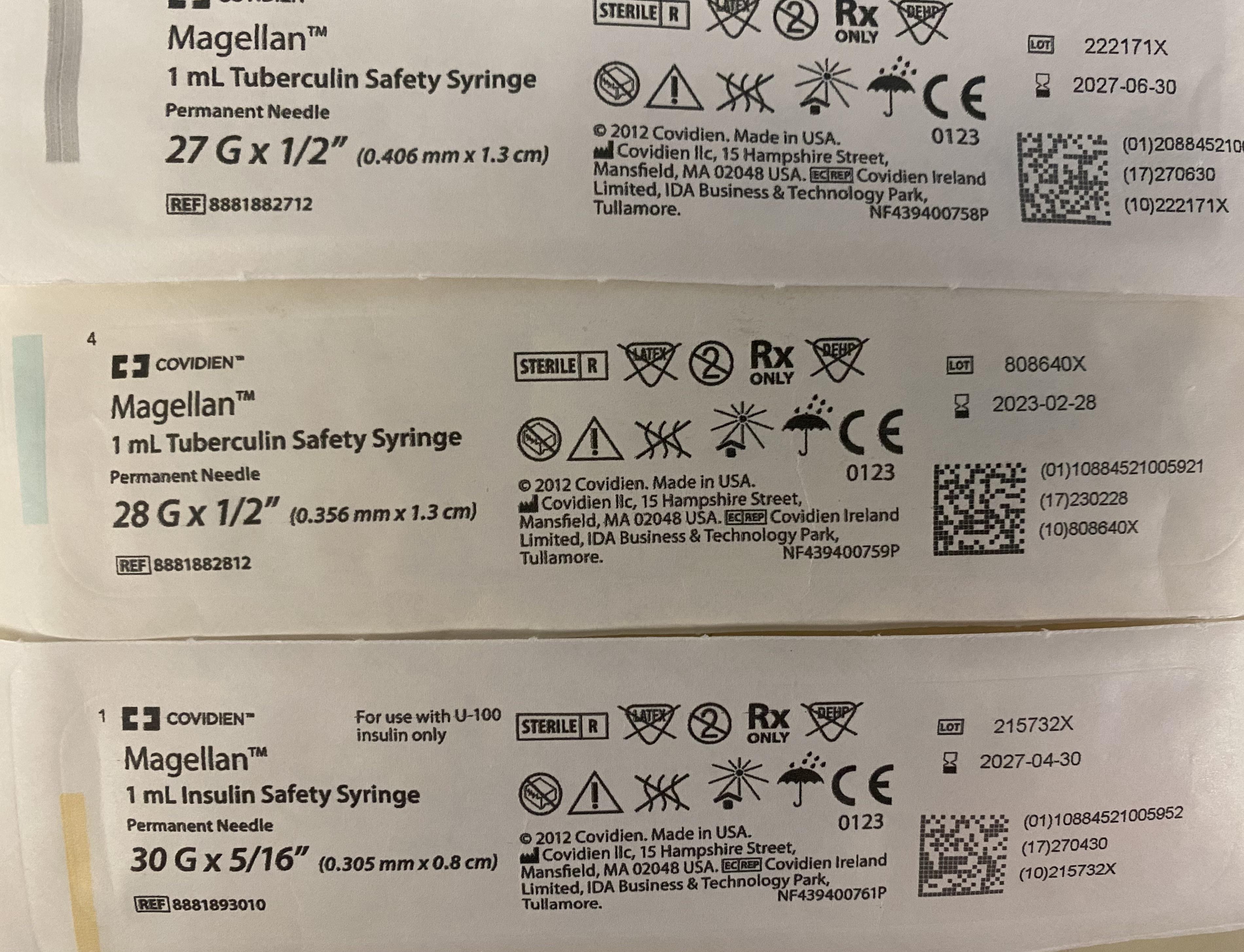 Which needle from these 3 is best for testc? Just had my defy medical