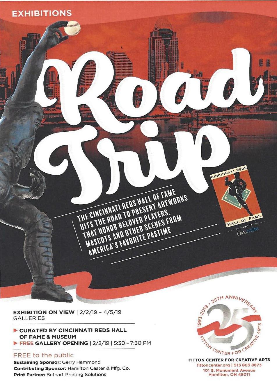 Cincinnati Reds Hall of Fame Art coming to Hamilton's