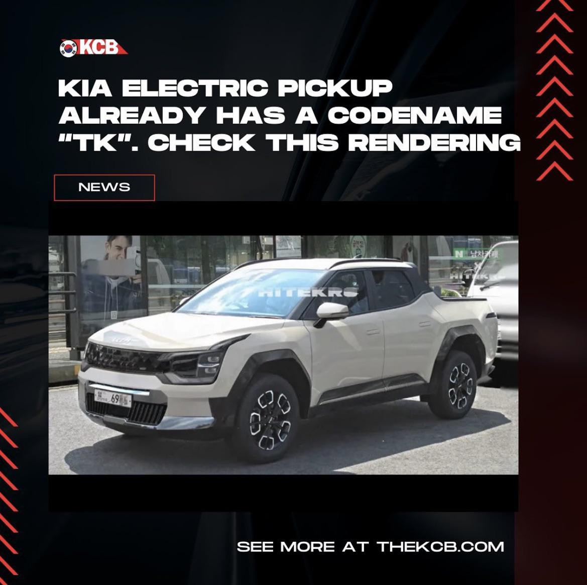 Full electric Kia pickup what do y’all think would you pick this over