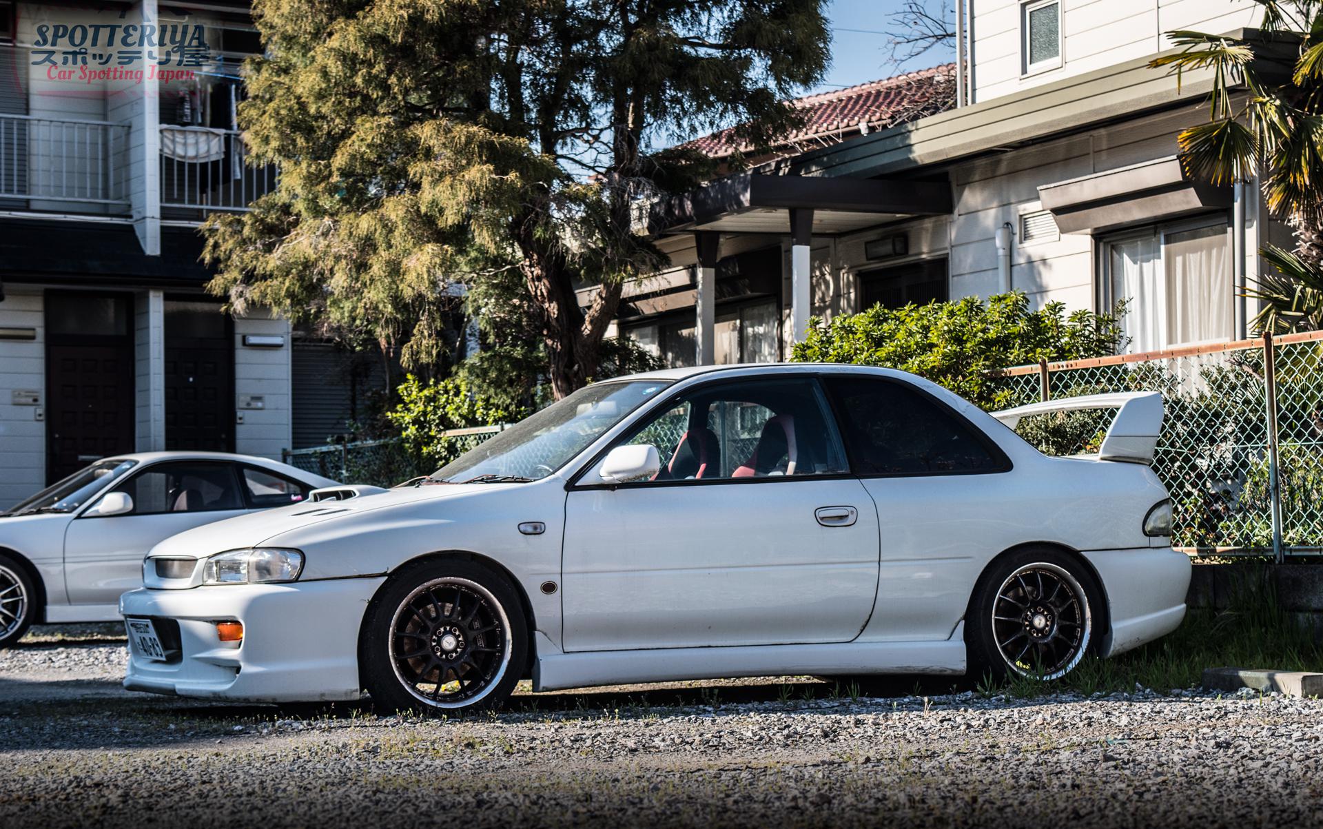 Spotted scooby coupe in Chiba, Japan. r/subaru